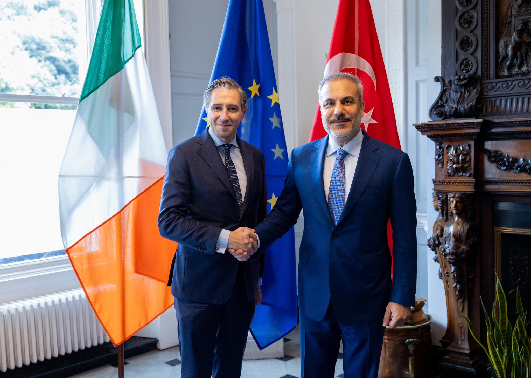 Hakan Fidan İrlanda ziyareti