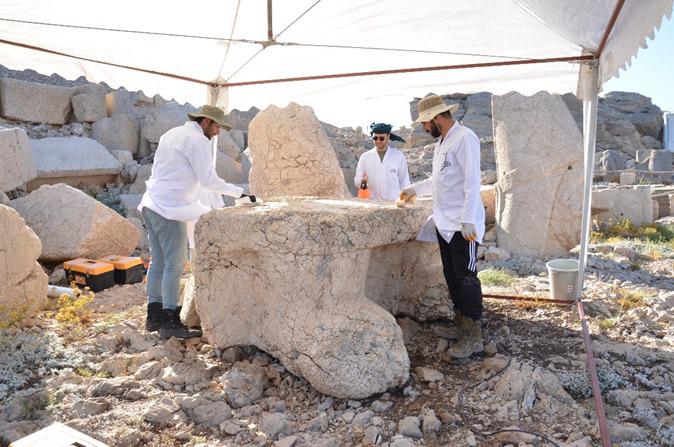 Nemrut Heykelleri Restorasyon