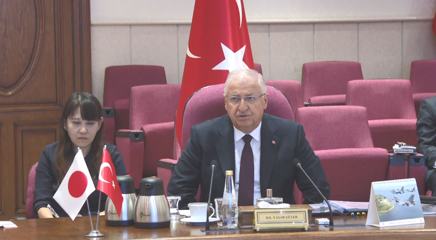 Türkiye Japonya Savunma Bakanları Görüşmesi