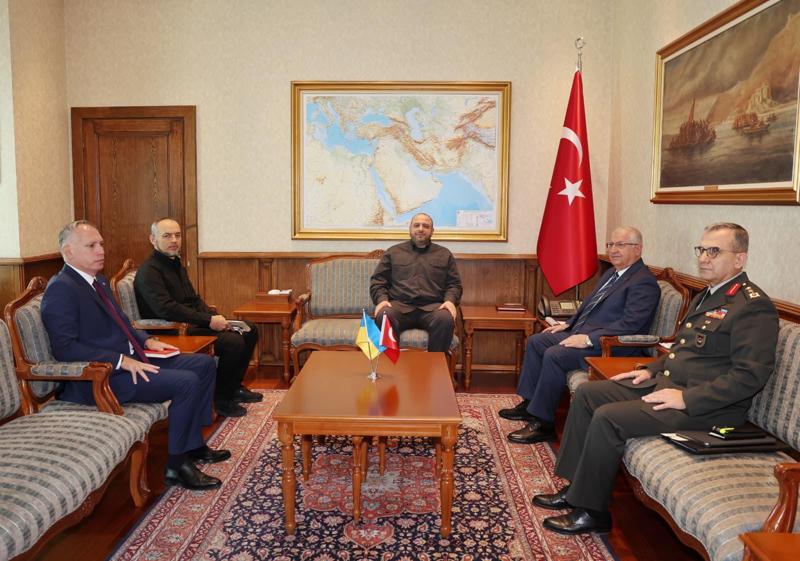 Milli Savunma Bakanı Yaşar Güler Ukrayna görüşmesi