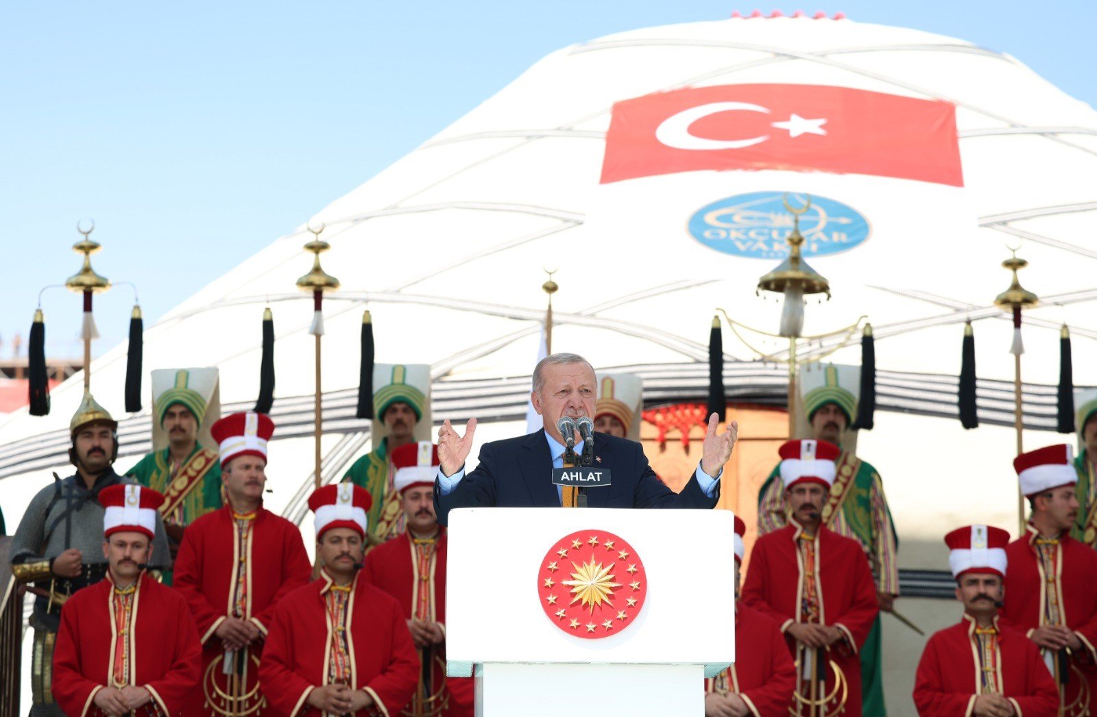 Erdoğan ve Bahçeli Ahlat Programı