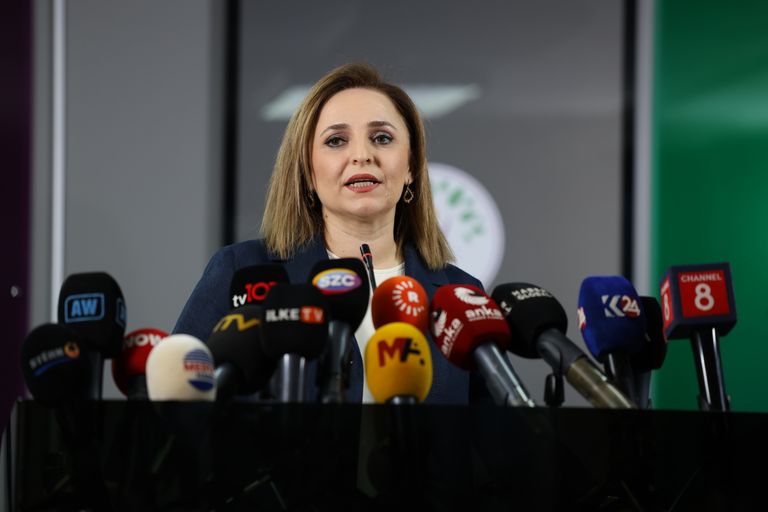 DEM Parti Sözcüsü Ayşegül Doğan