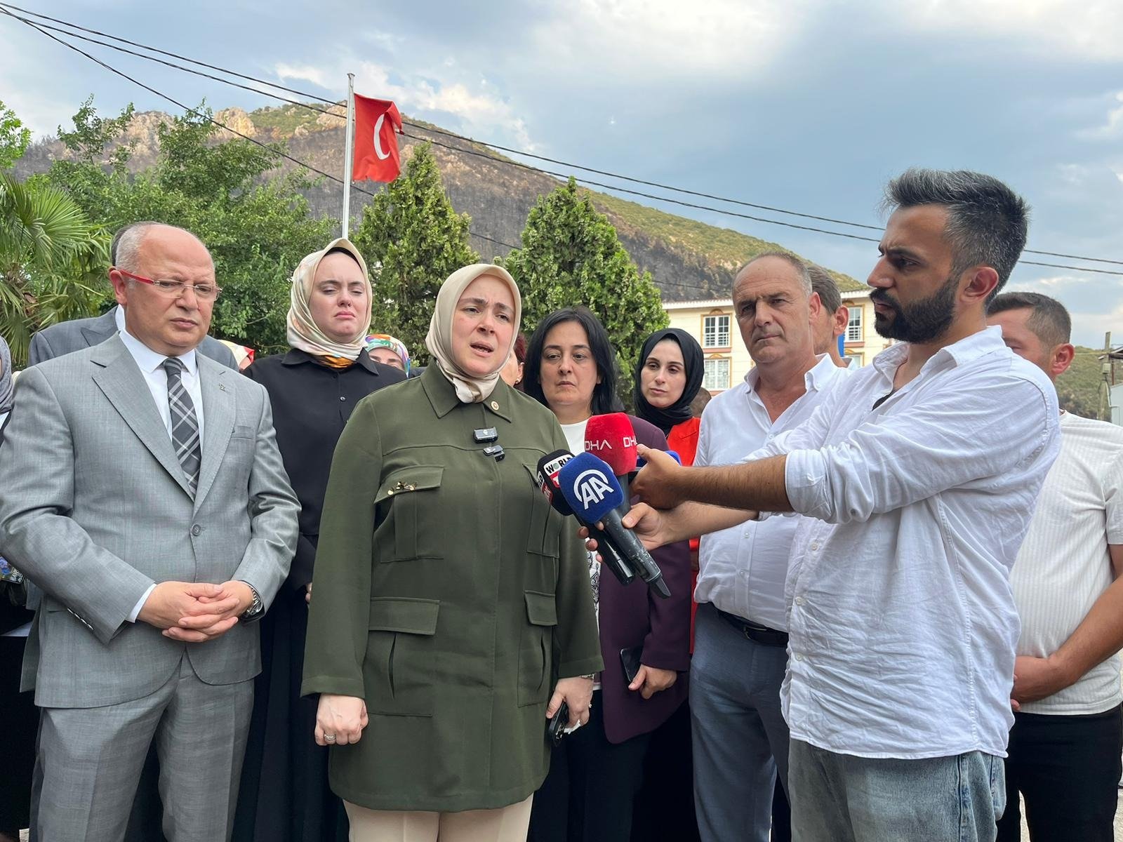 Bursa yangın sonrası inceleme