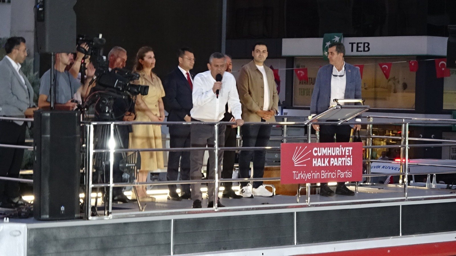 Özgür Özel Aksaray Mitingi