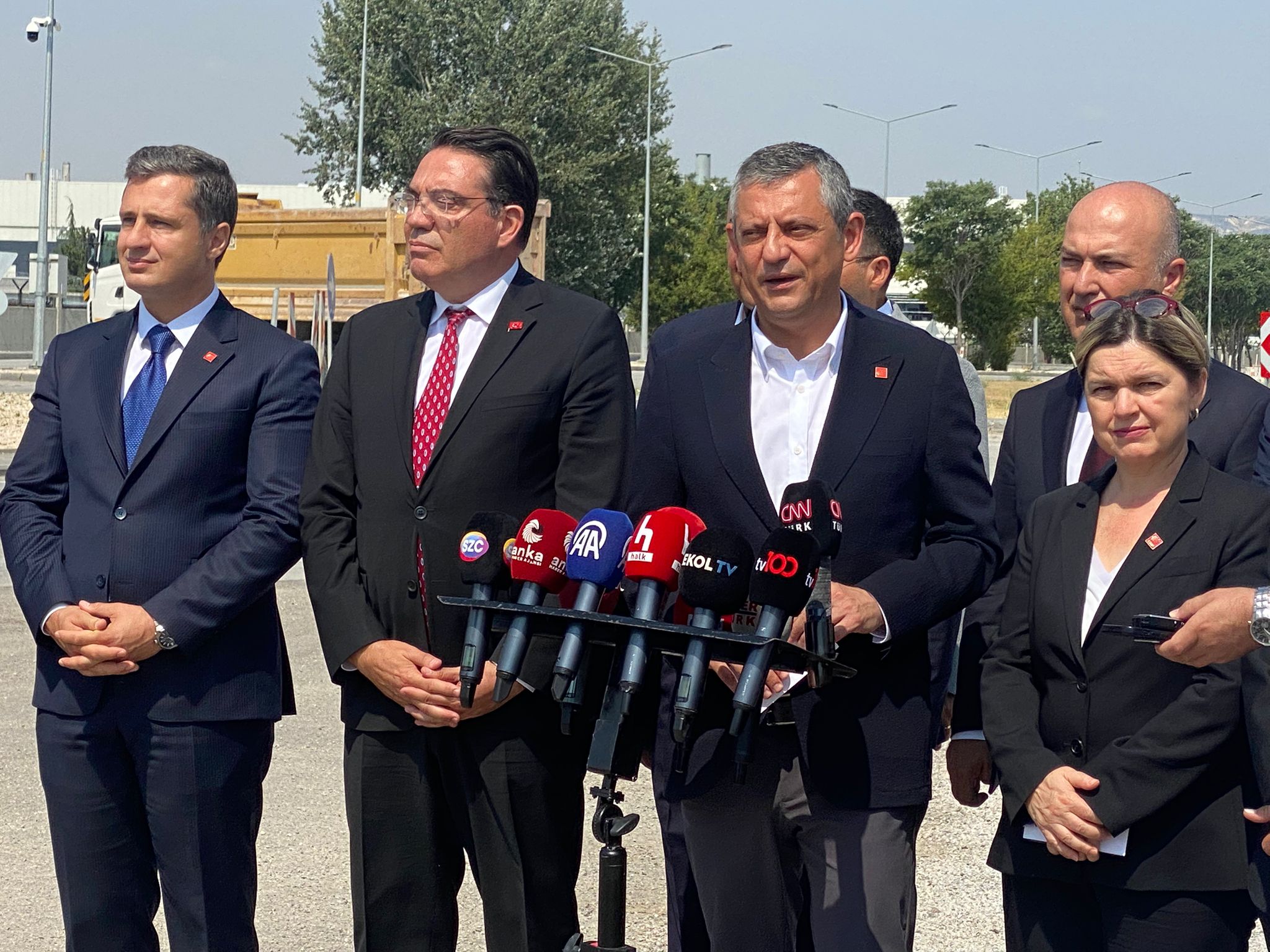 Özgür Özel TUSAŞ ziyareti