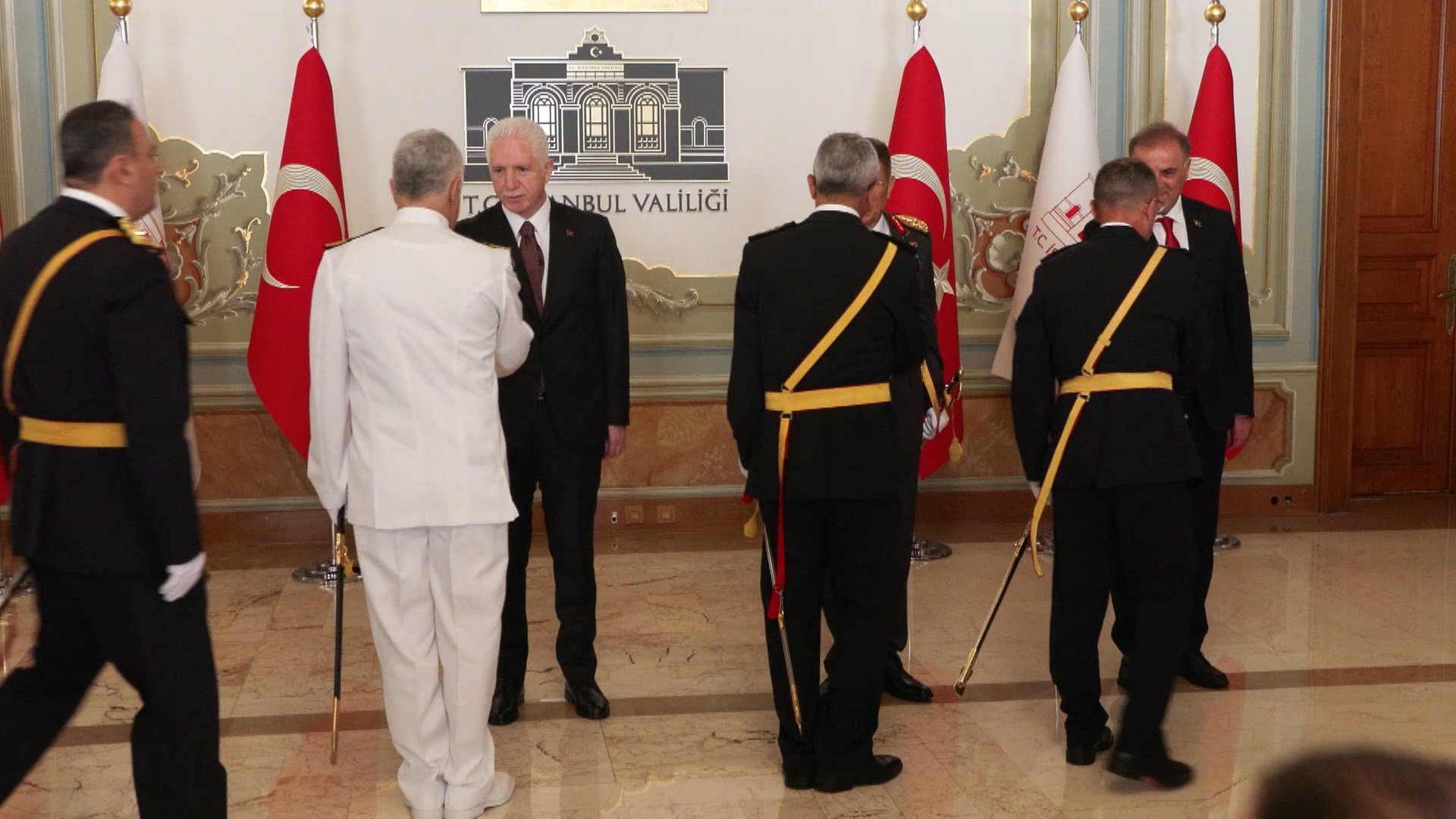 İstanbul Valisi Davut Gül 30 Ağustos Zafer Bayramı töreni