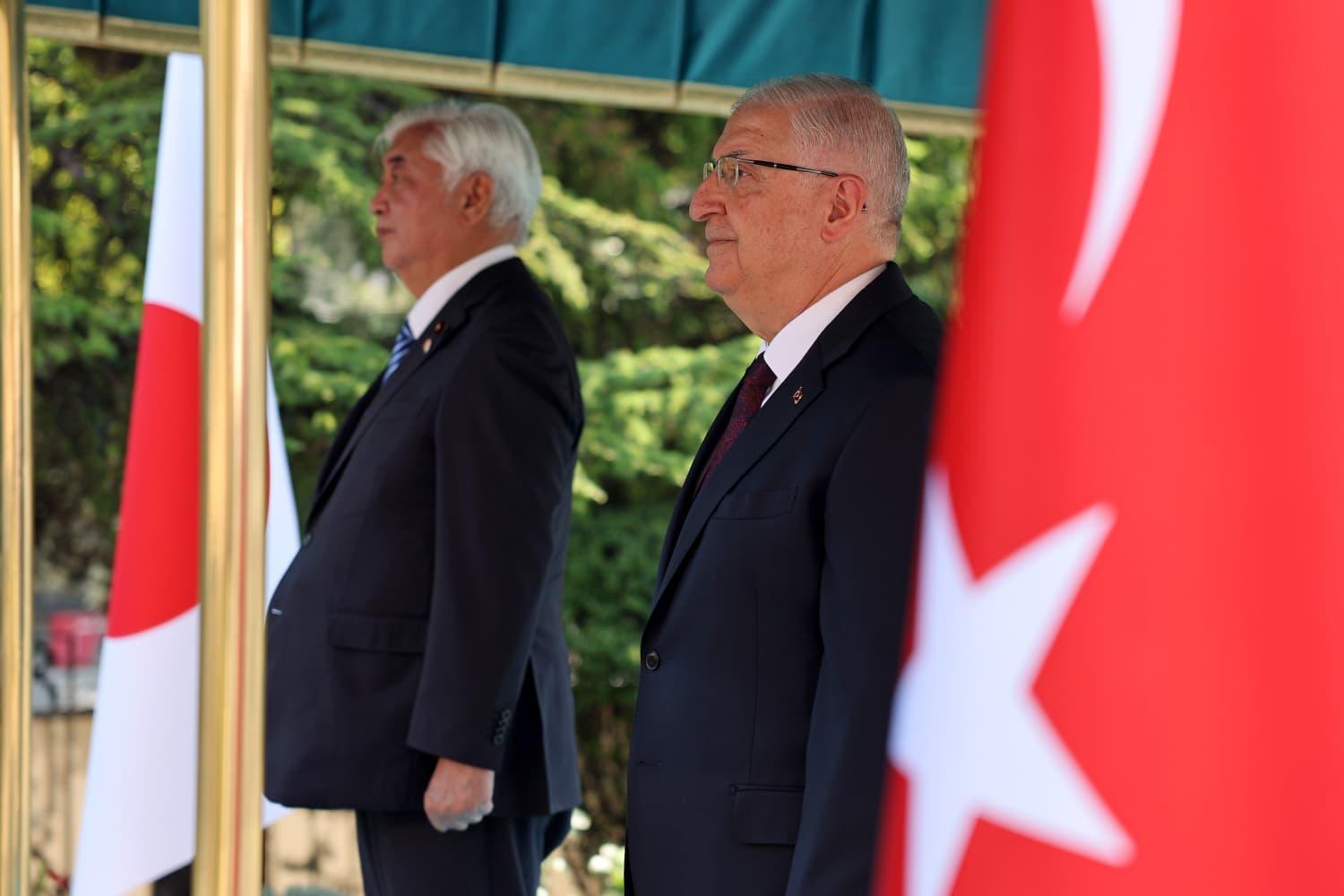 Yaşar Güler ve Gen Nakatani görüşmesi
