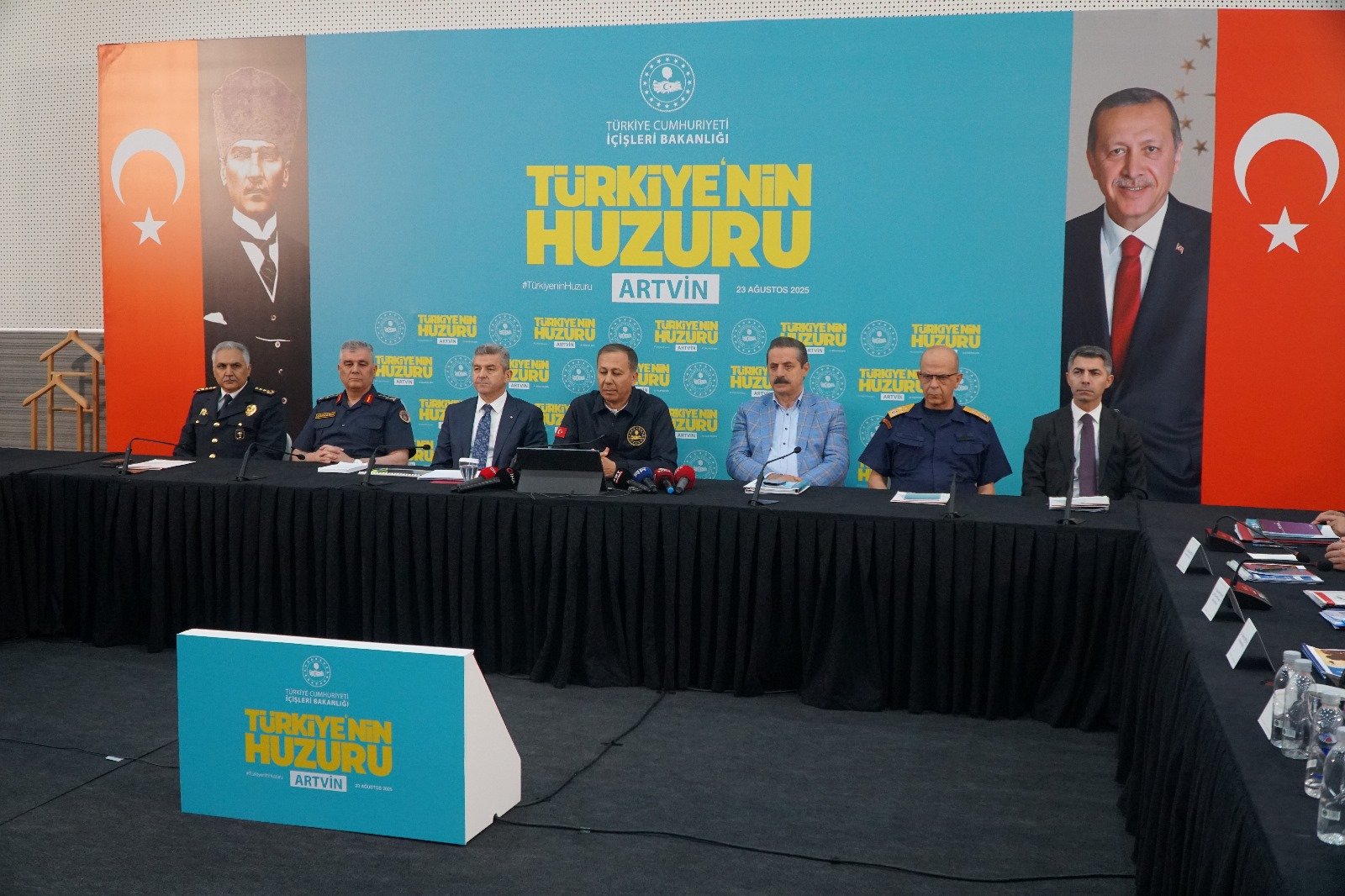 İçişleri Bakanı Ali Yerlikaya konuşma
