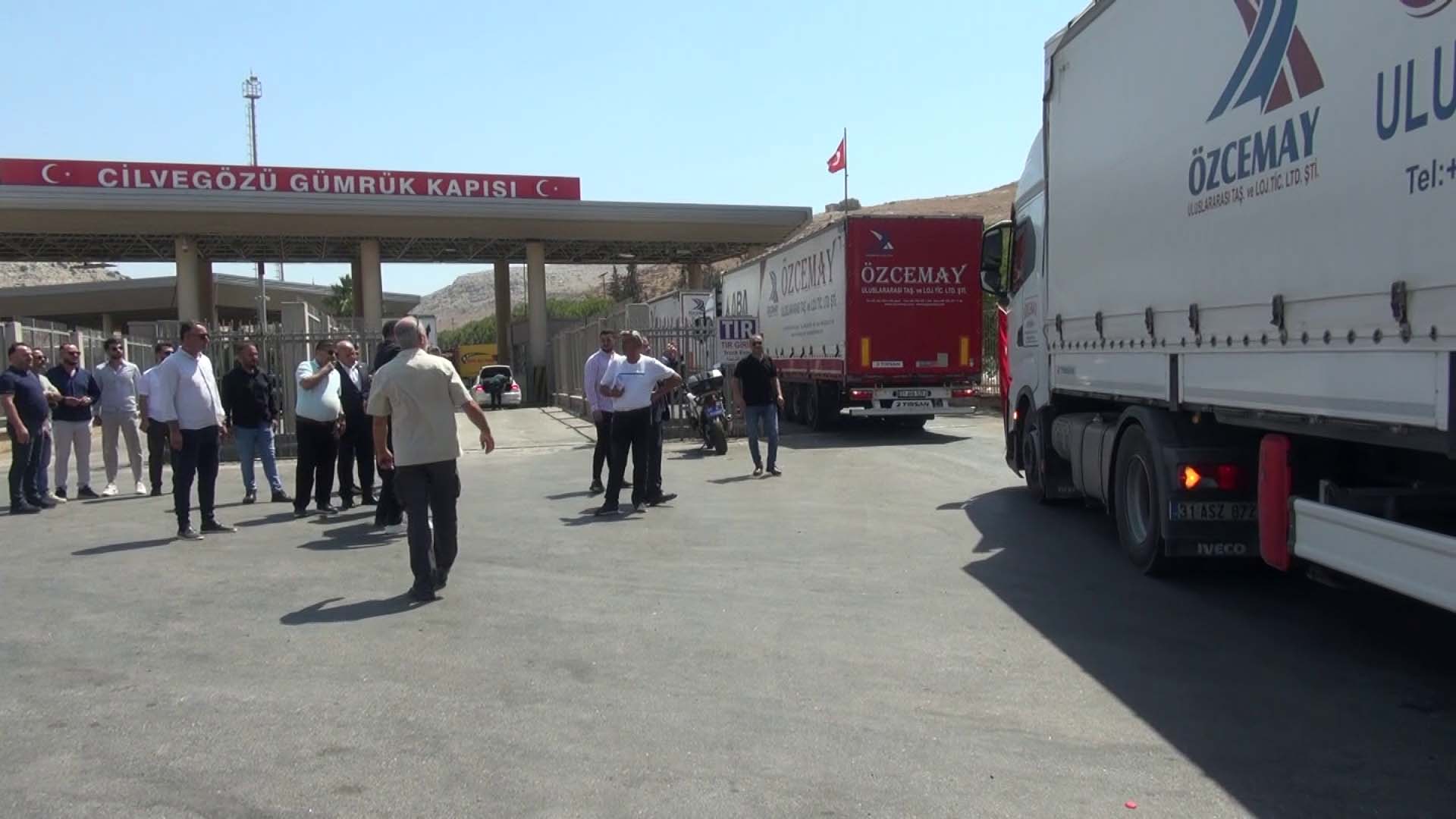 Cilvegözü Gümrük Kapısı TIR sevkiyatı