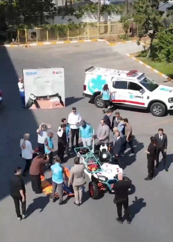 Kemal Memişoğlu ATV ambulans testi