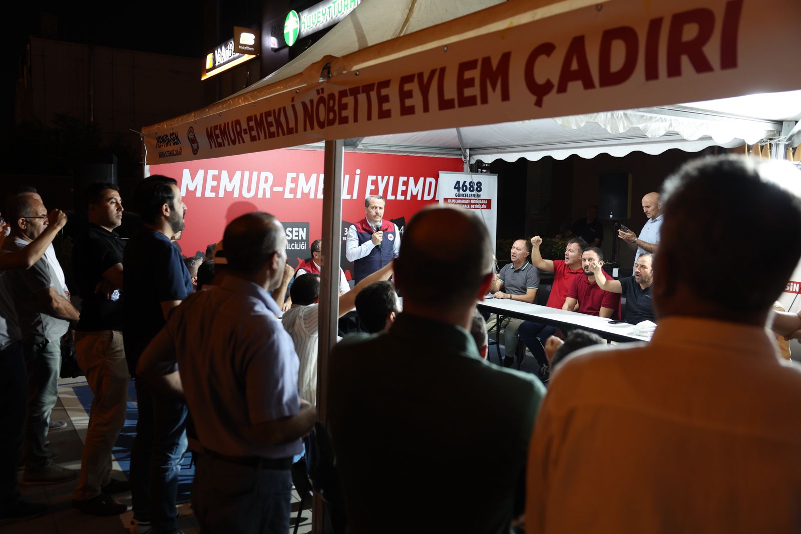 Memur-Sen Eylem Çadırı