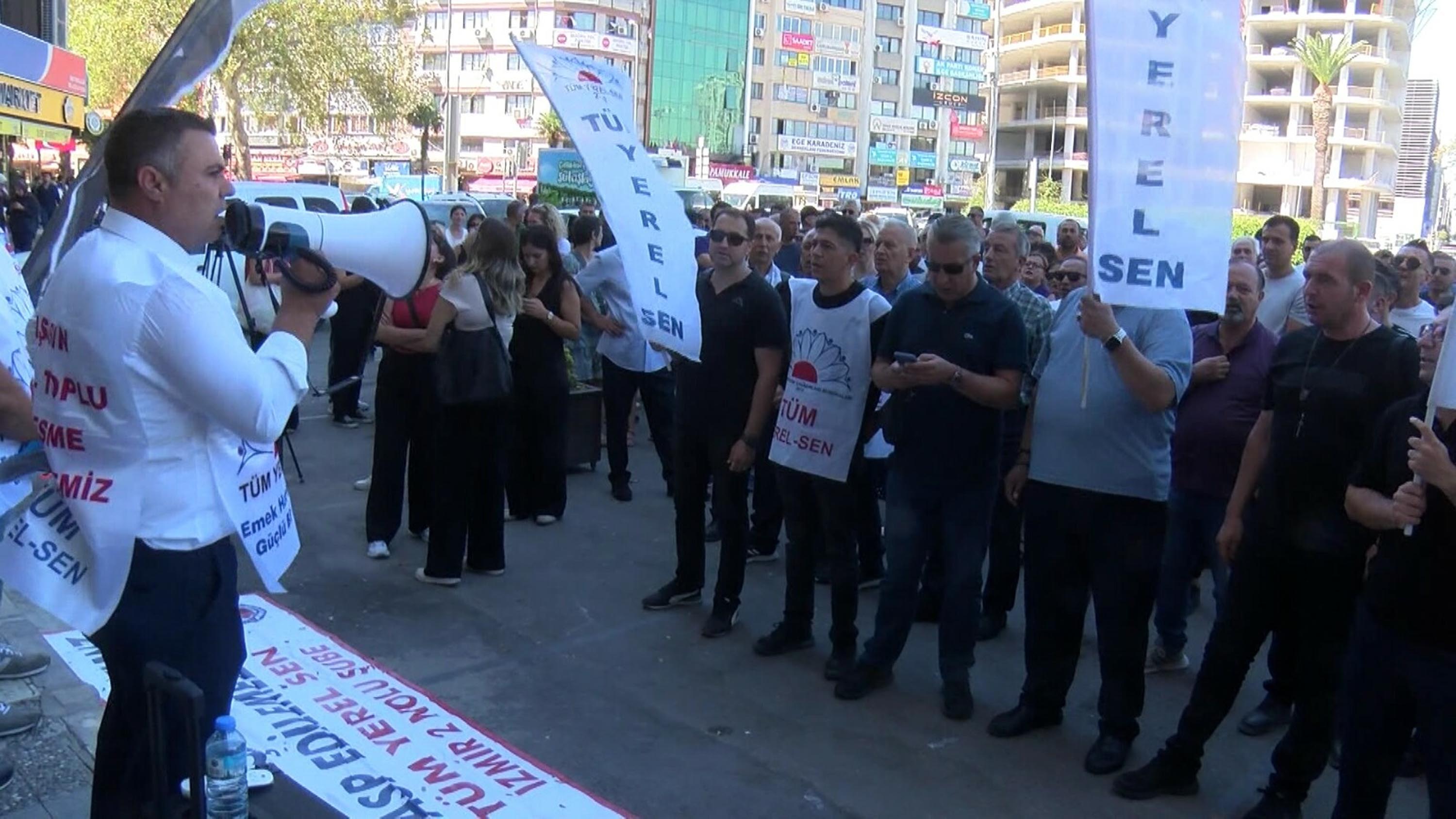 Tüm Yerel-Sen İş Bırakma Eylemi