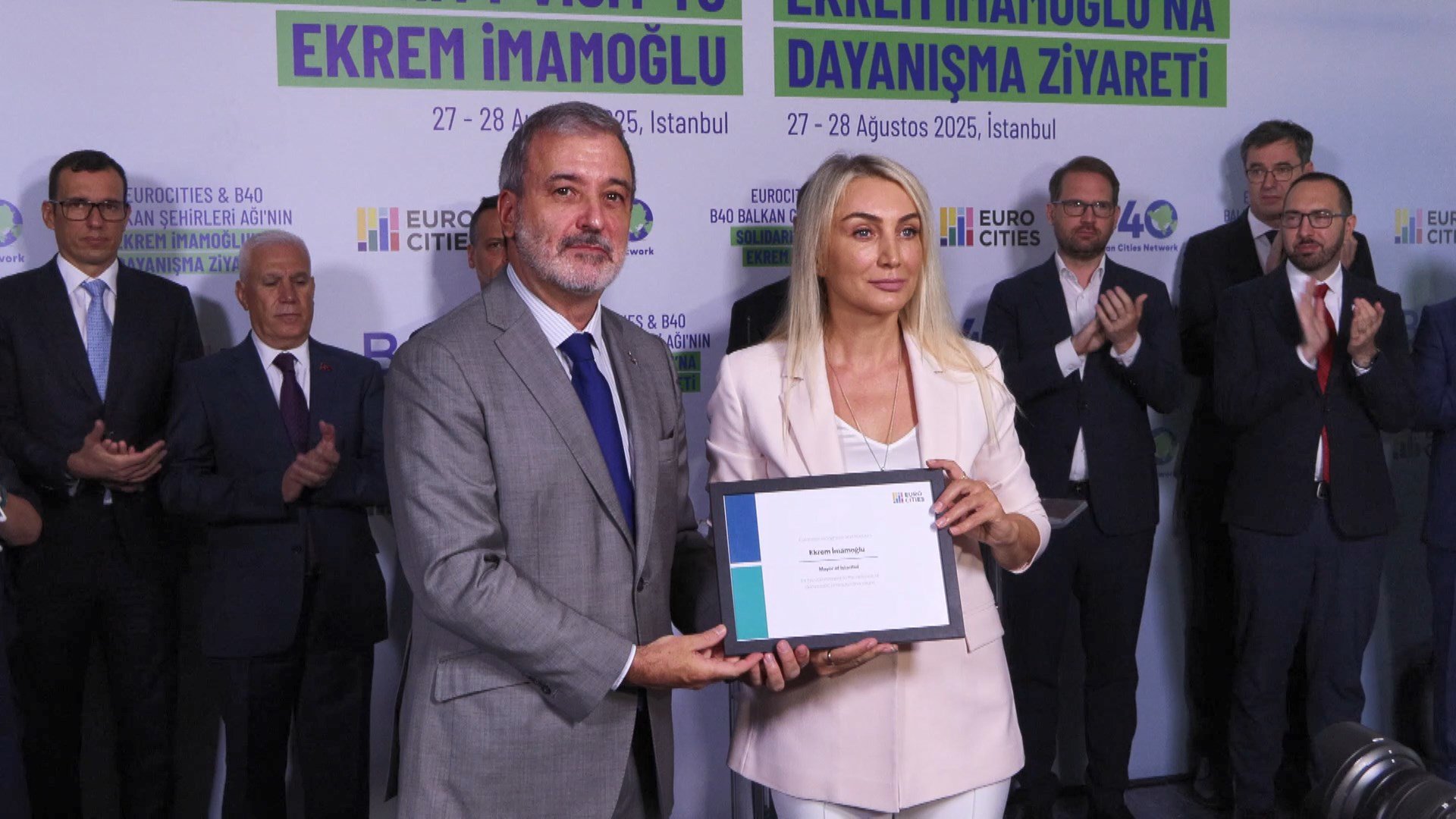 Dilek İmamoğlu Ödül Töreni