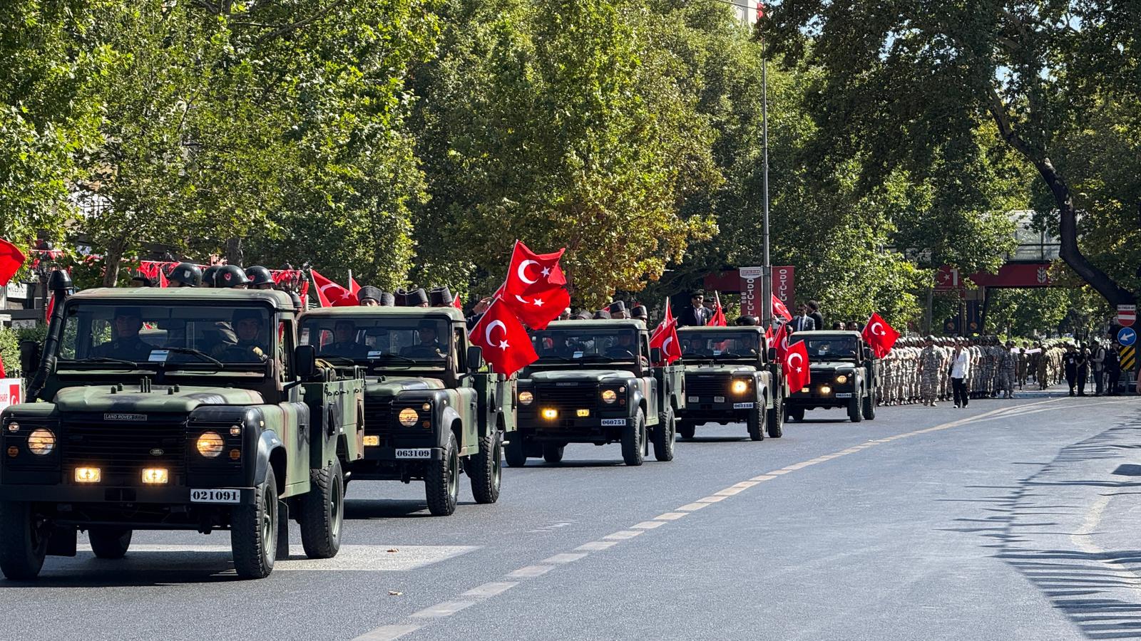 Vatandaşlar 30 Ağustos Kutlaması