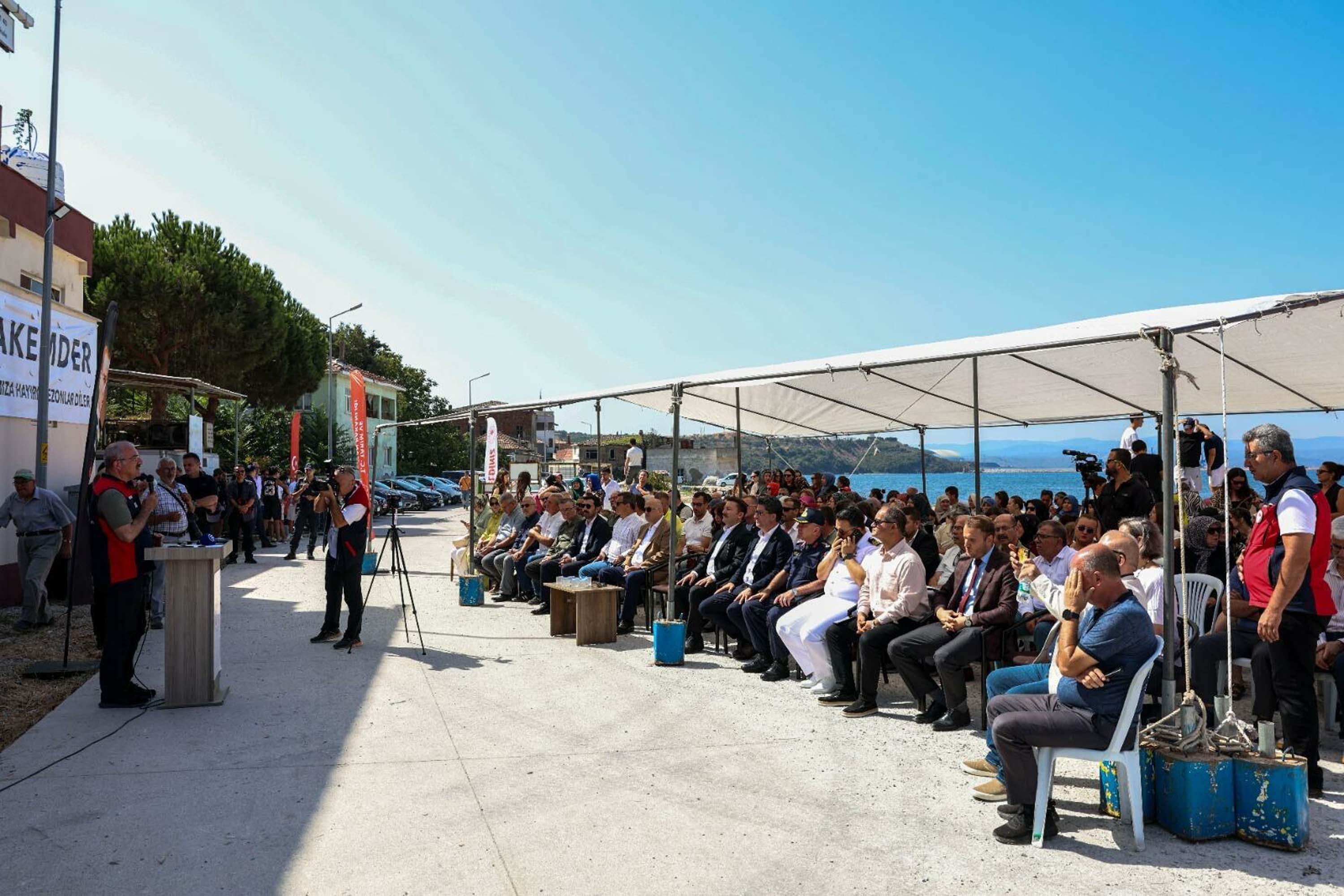 Kemer Köyü Balıkçı Barınağı tören