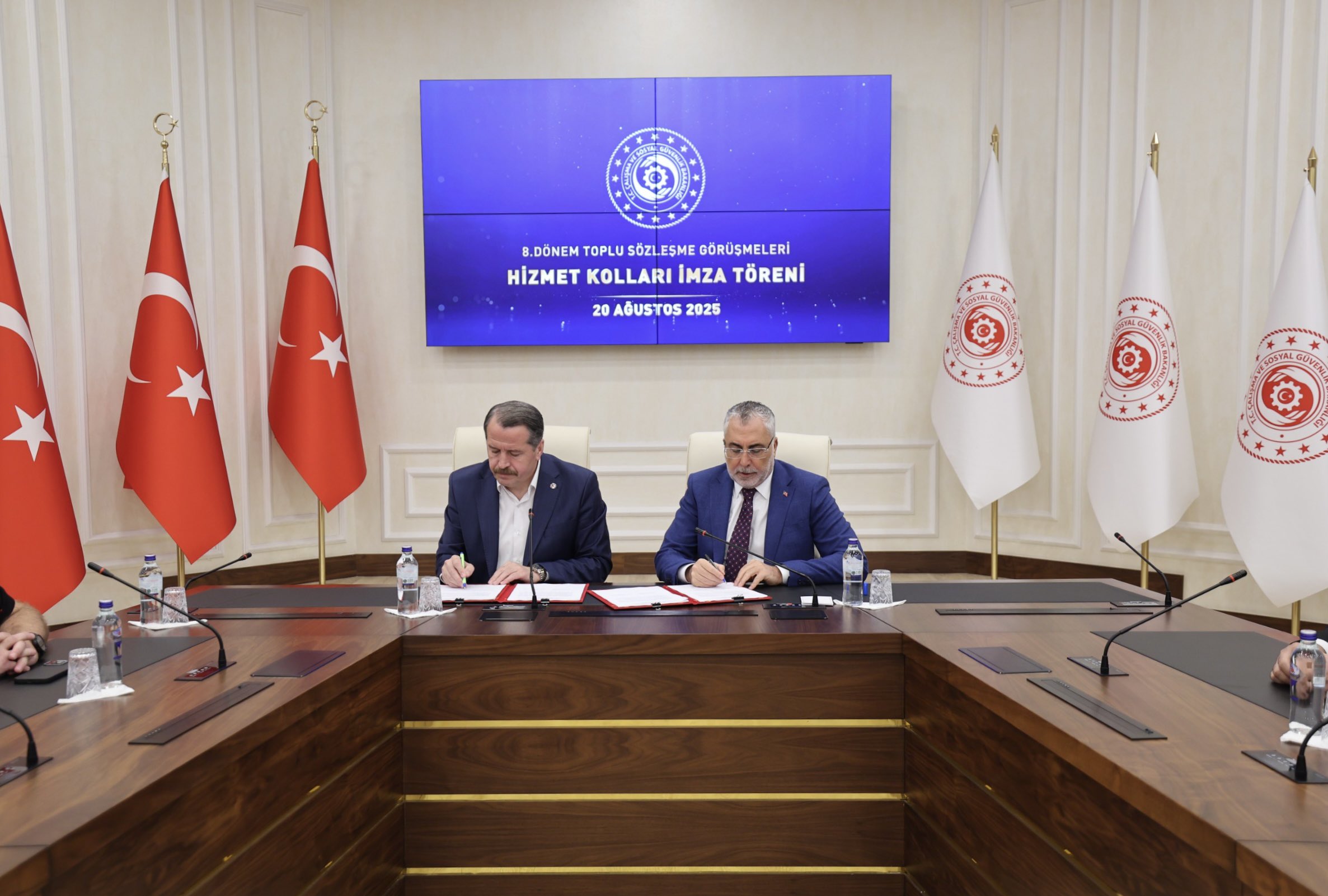 Bakan Vedat Işıkhan Toplu Sözleşme Açıklaması