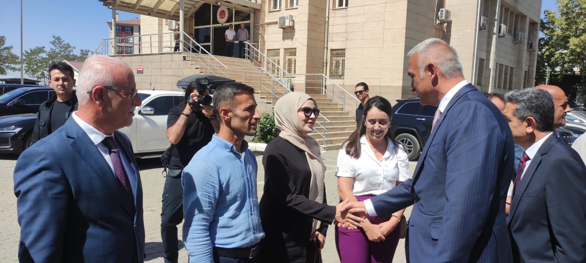 Bakan Ersoy açıklama yapıyor