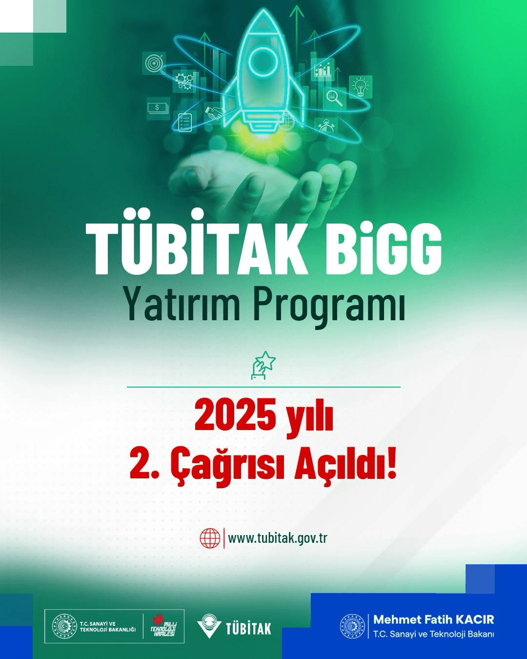 Sanayi ve Teknoloji Bakanı Mehmet Fatih Kacır