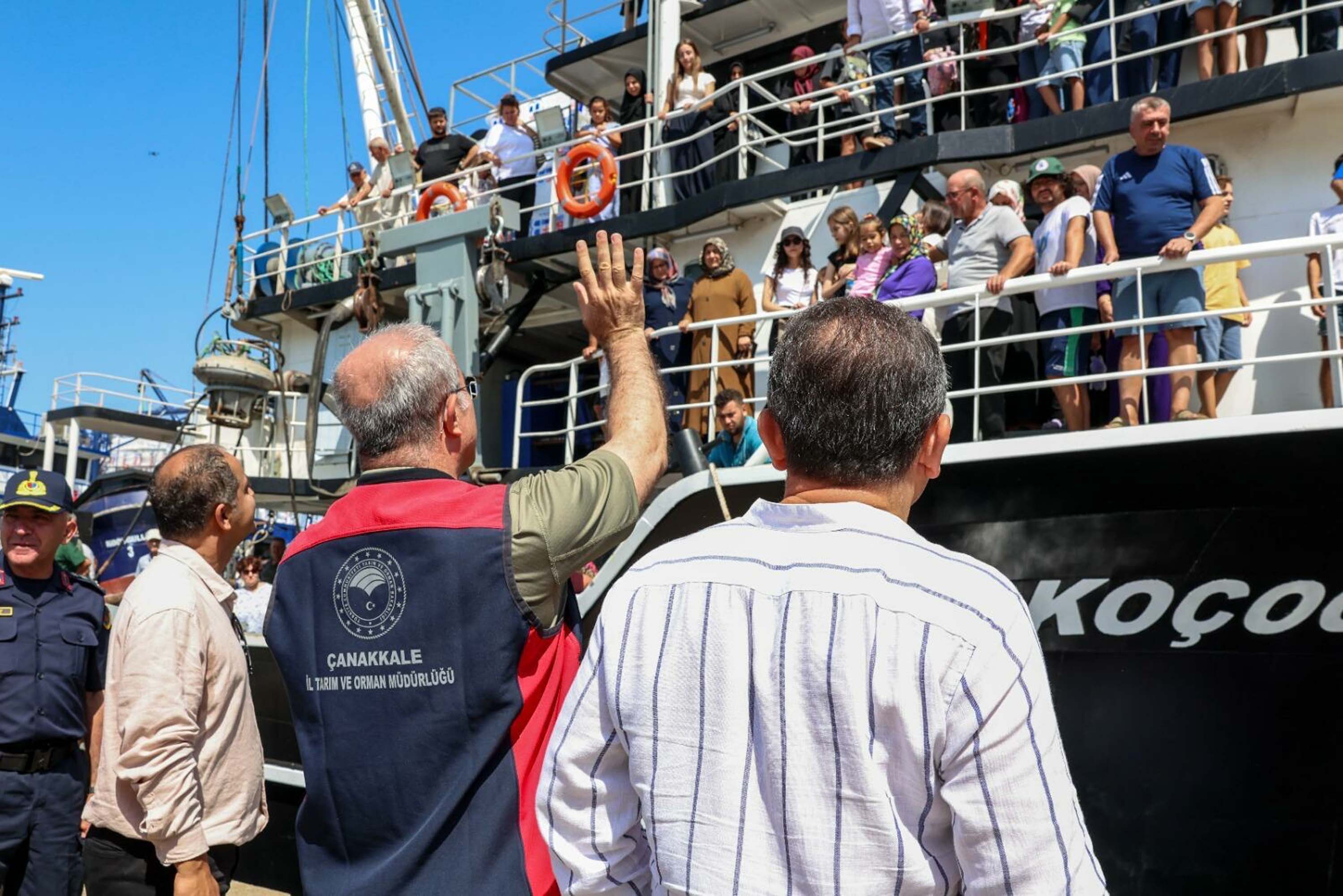 Çanakkale Valisi Ömer Toraman balıkçılar töreni