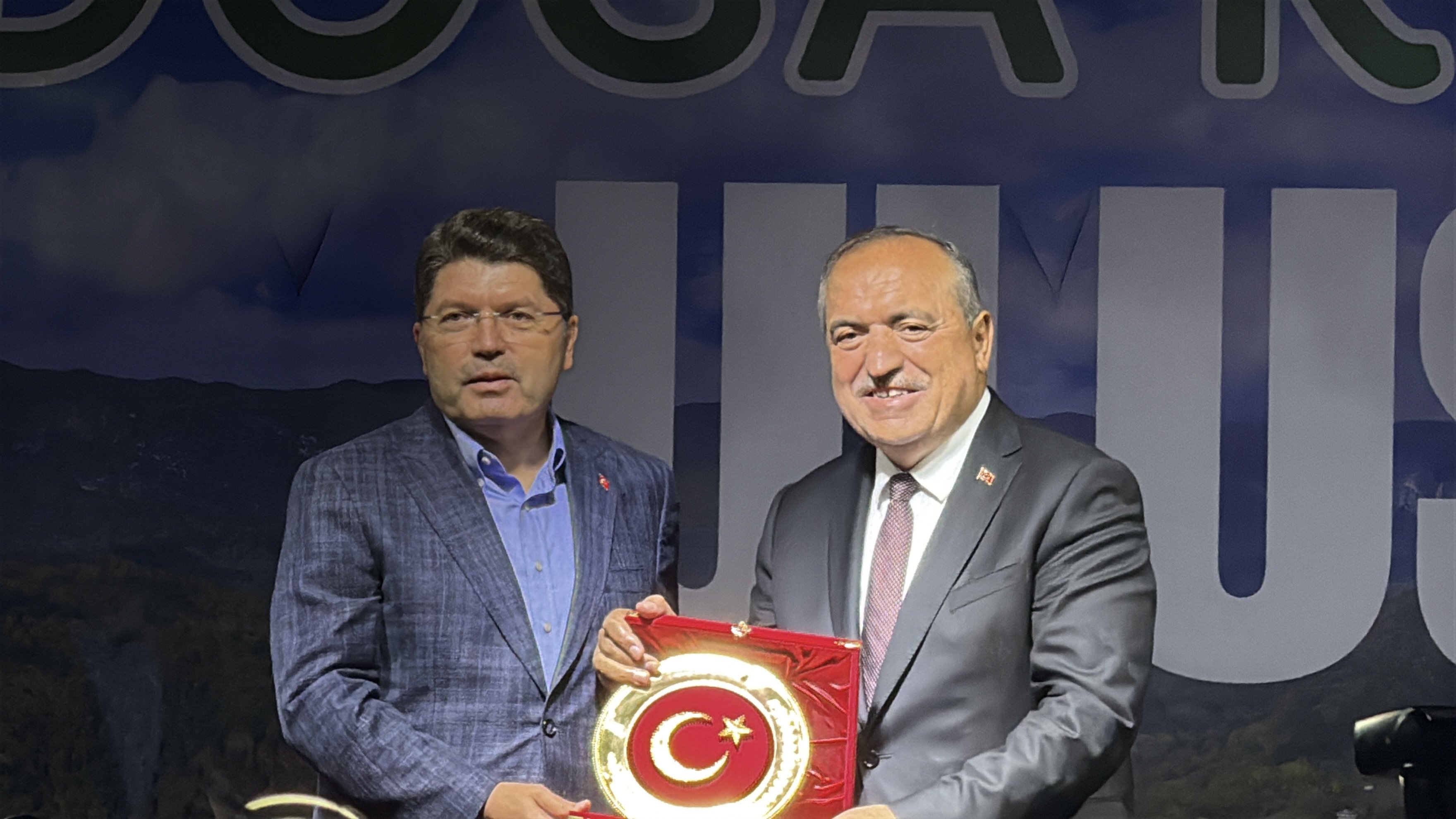 Adalet Bakanı Yılmaz Tunç konuşma yapıyor