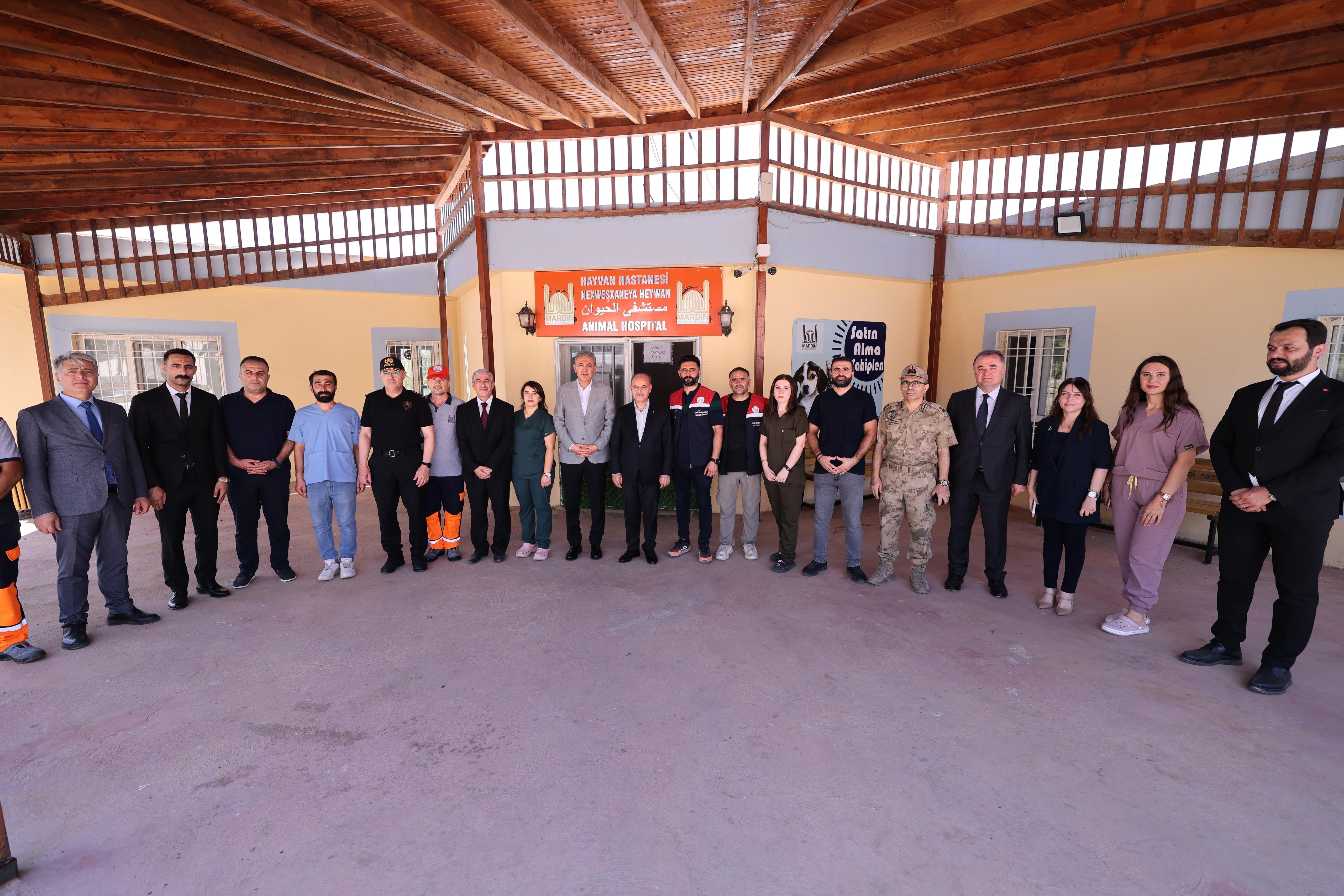 Mardin Hayvan Bakımevi ziyareti