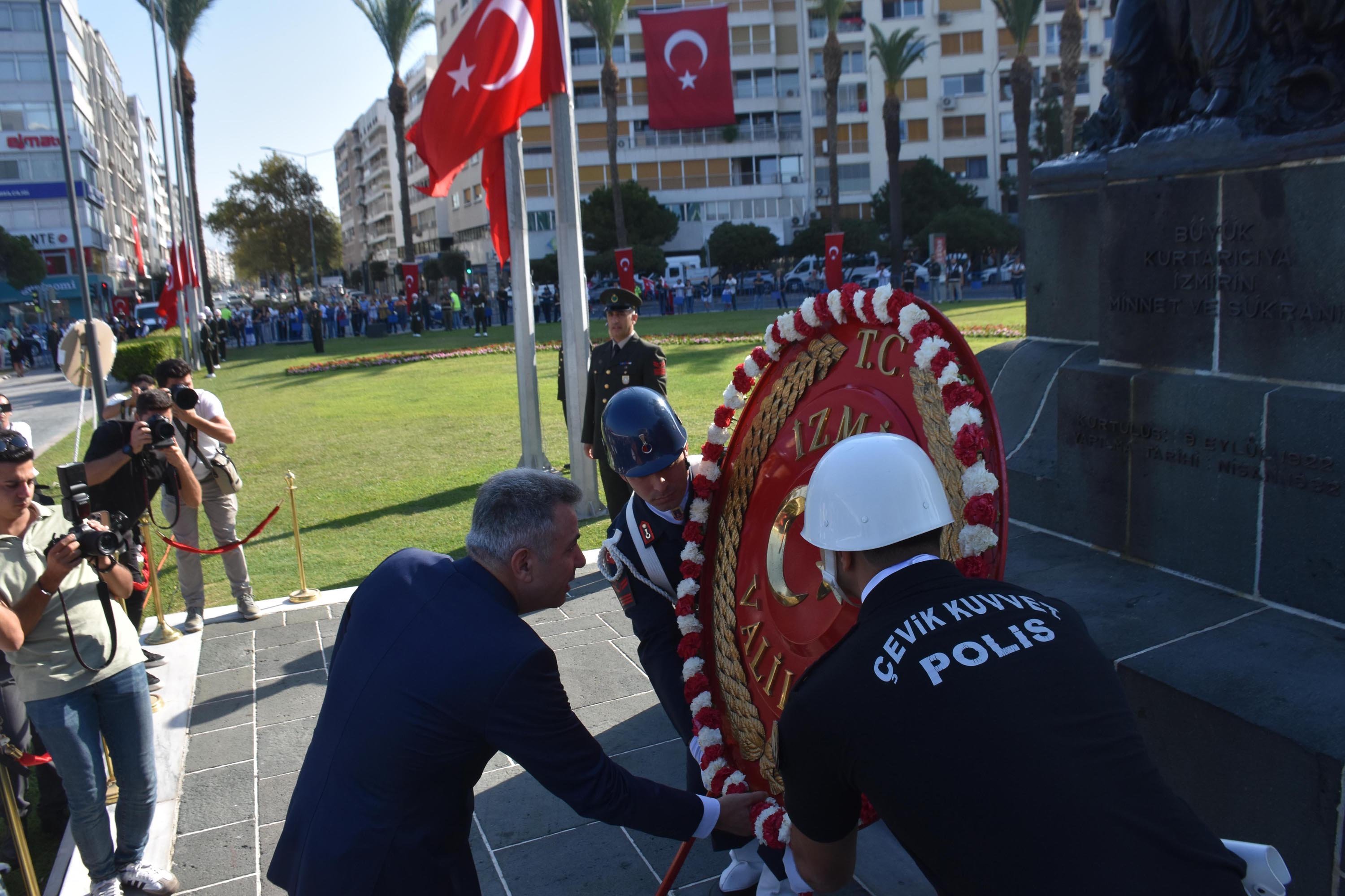İzmir 30 Ağustos Zafer Bayramı töreni