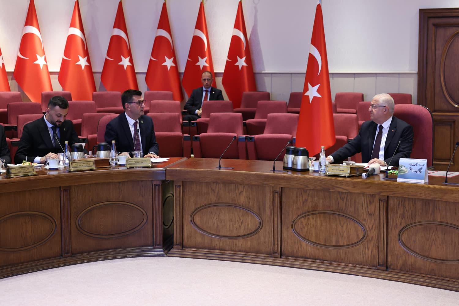 Milli Savunma Bakanlığı görüşmesi