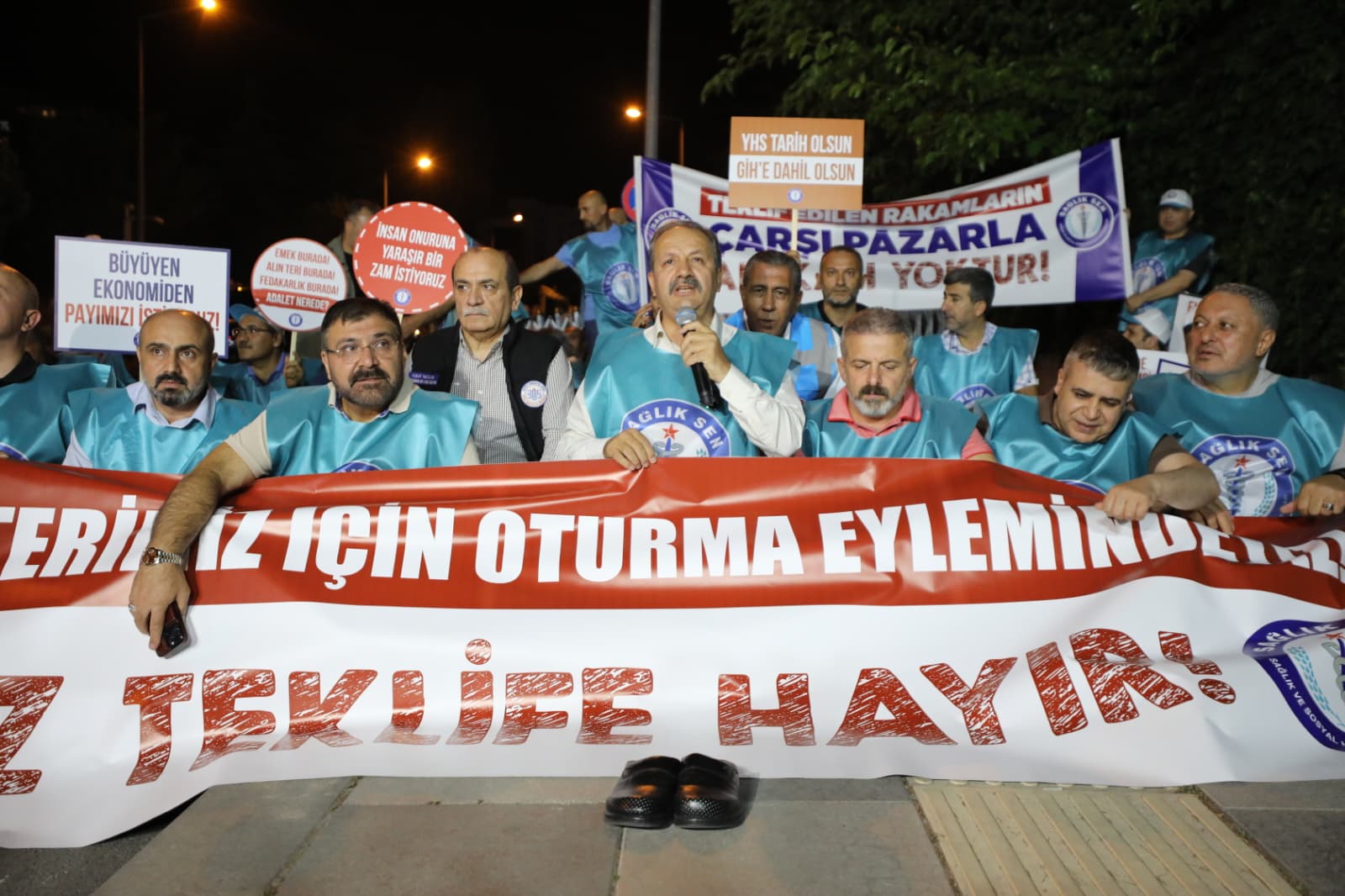 Sağlık-Sen Eylemi