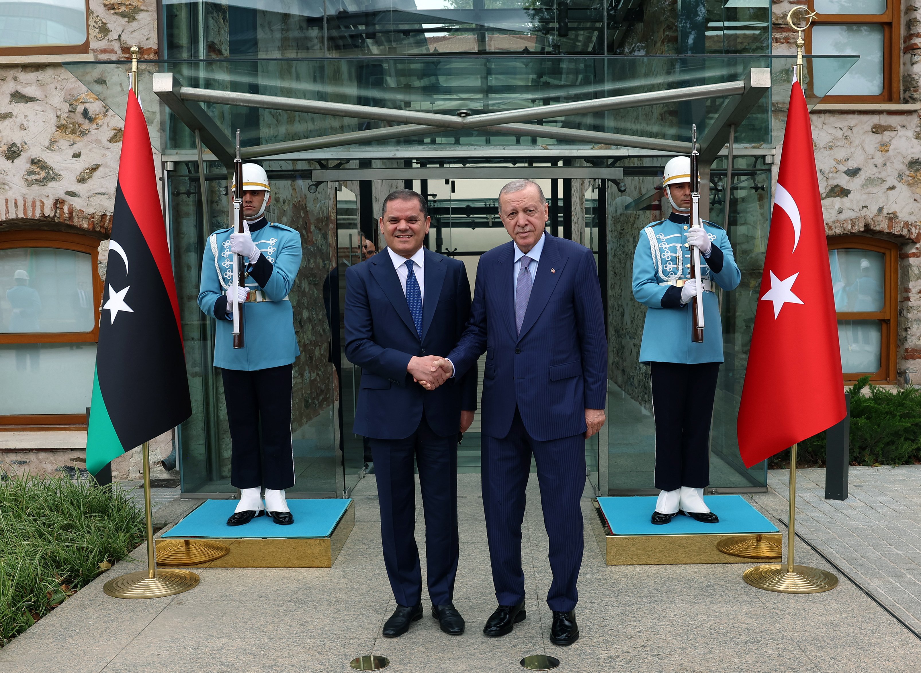 Üçlü zirve Dolmabahçe