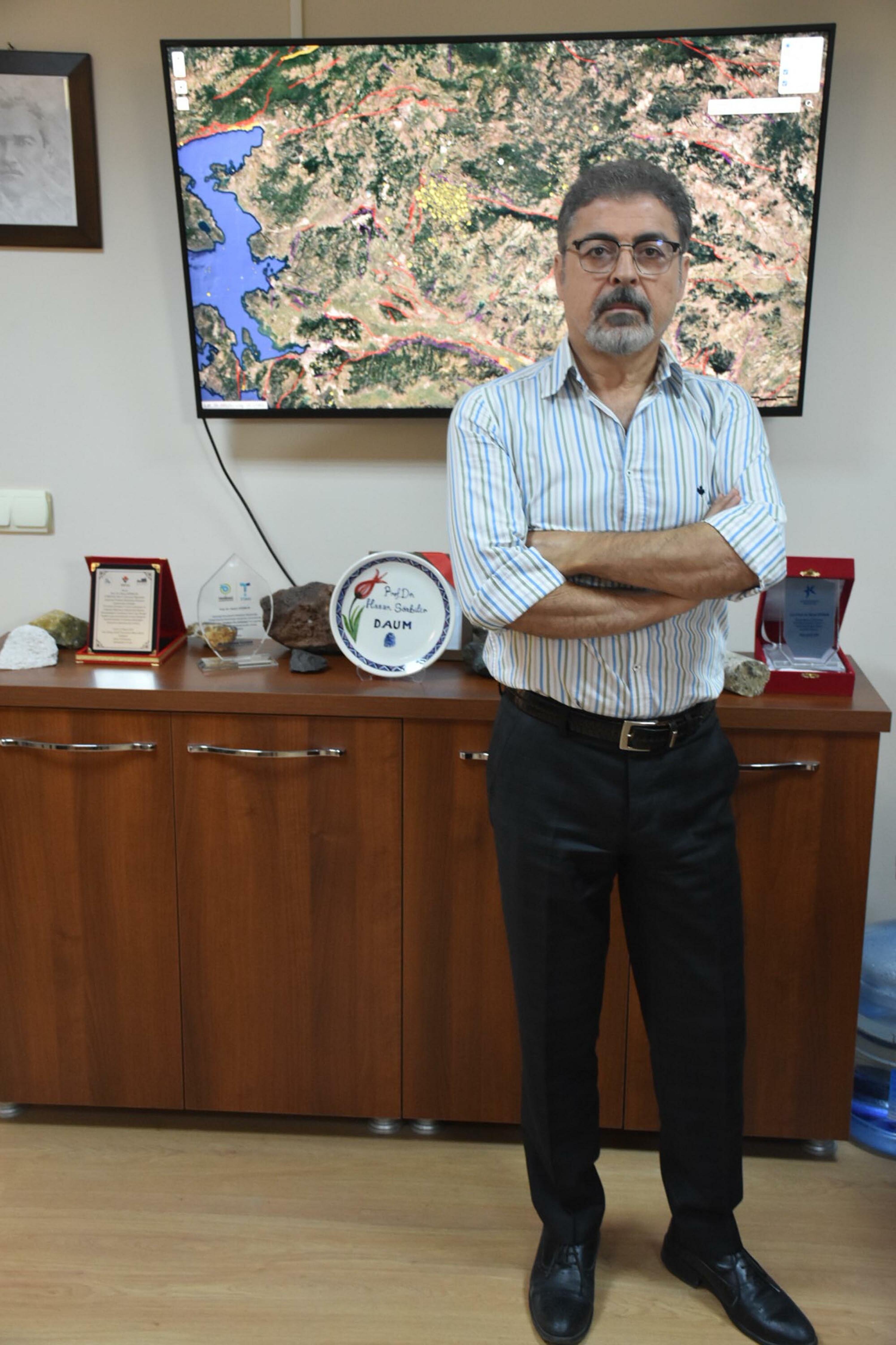 Deprem Bölgesi Uydu Görüntüsü