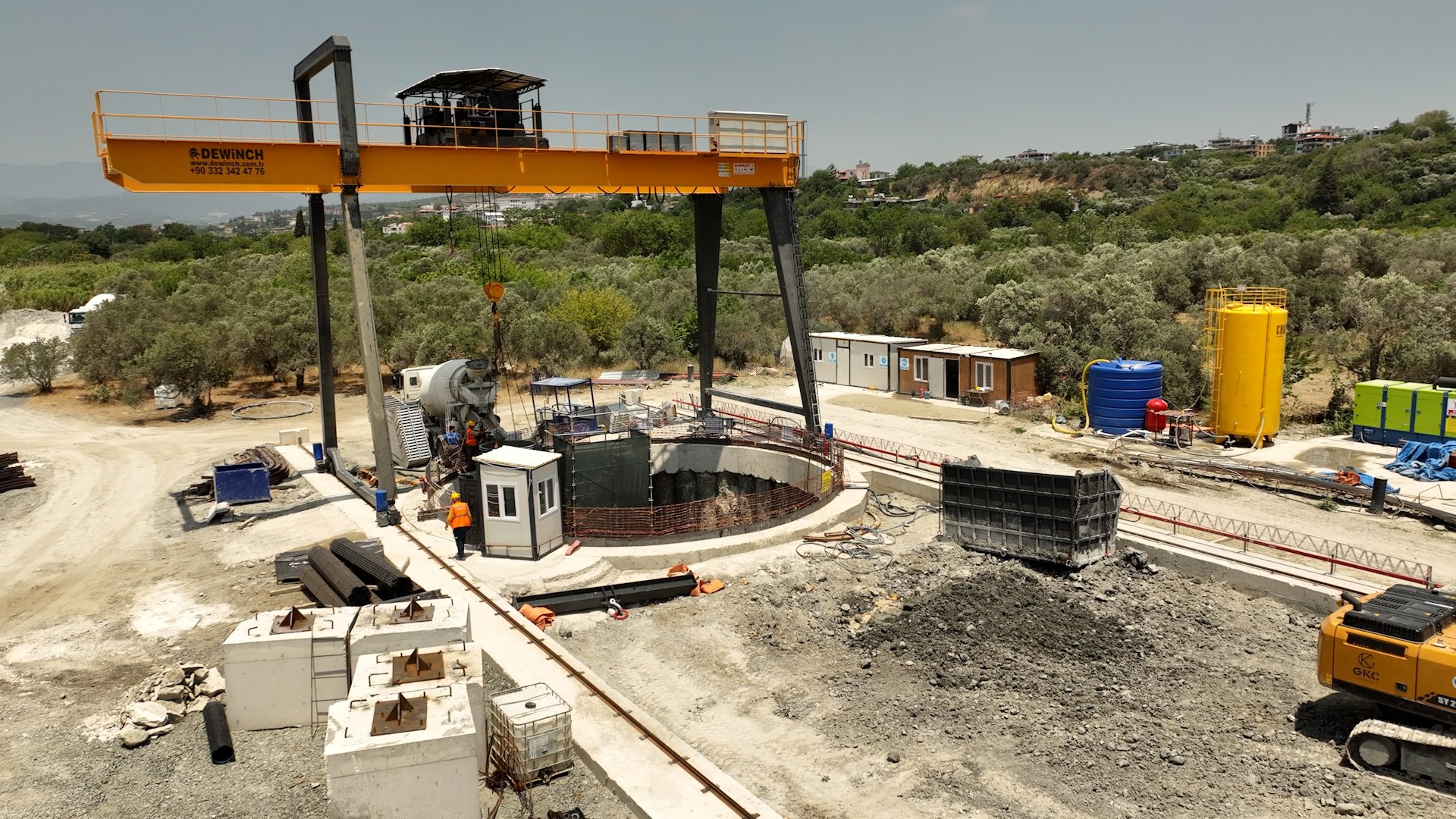 Hatay Atık Su Tüneli İnşaatı