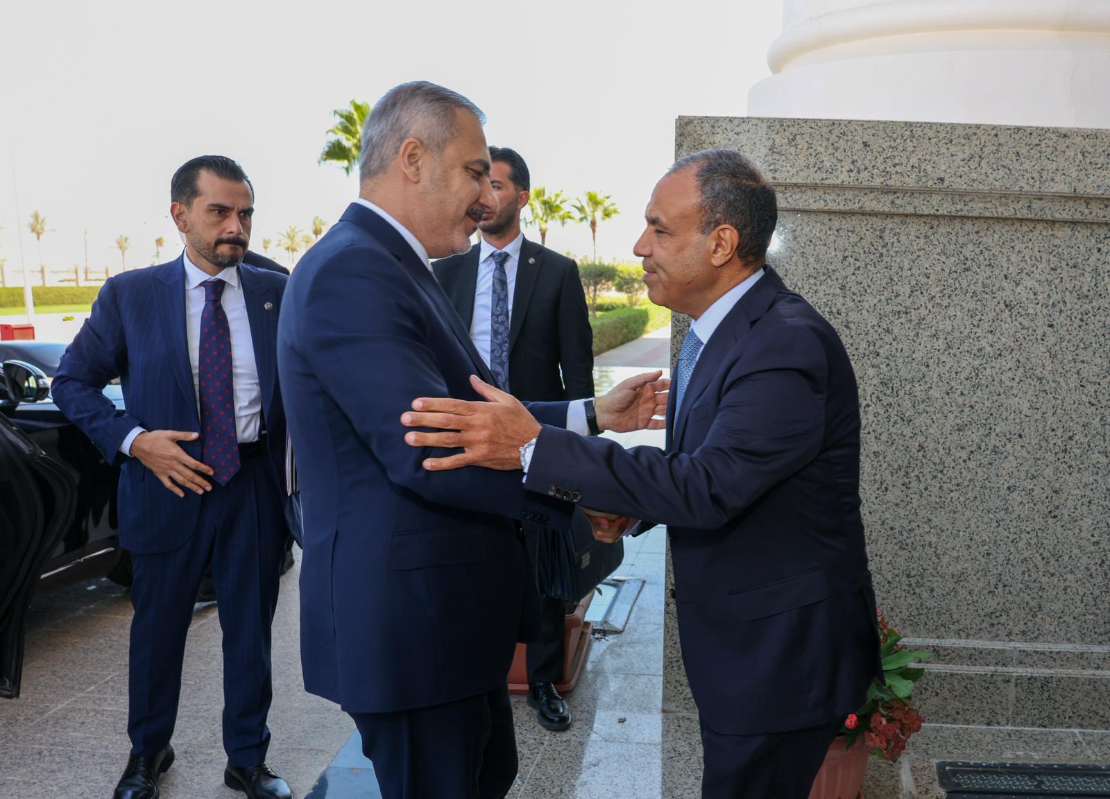 Hakan Fidan ve Bedir Abdulati görüşmesi