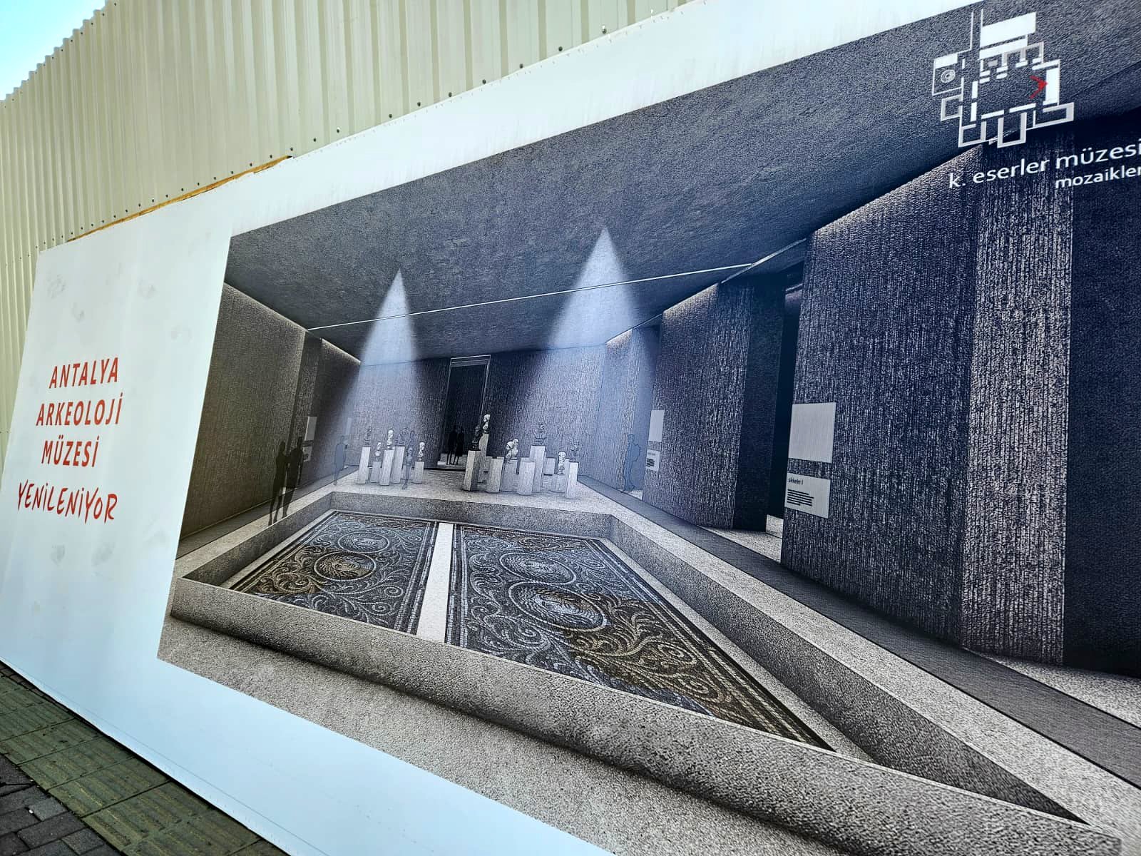 Antalya Müzesi Yeni Proje Görselleri