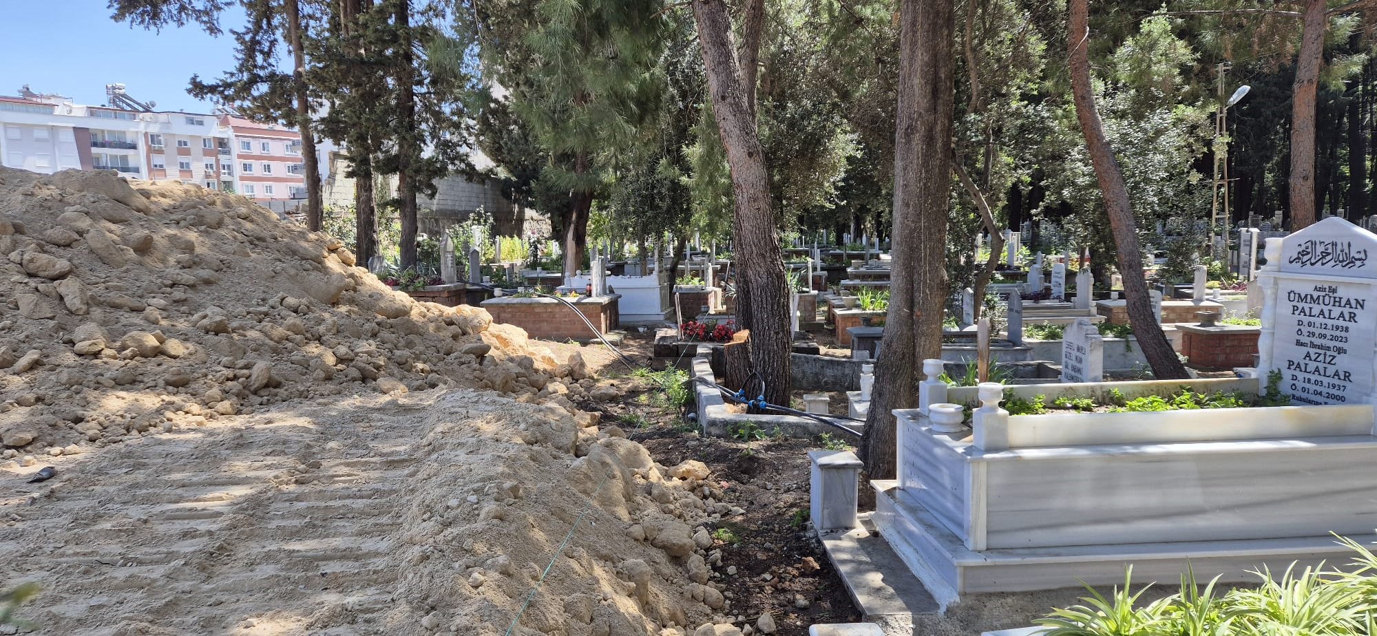 Tarihi su yolu kalıntıları