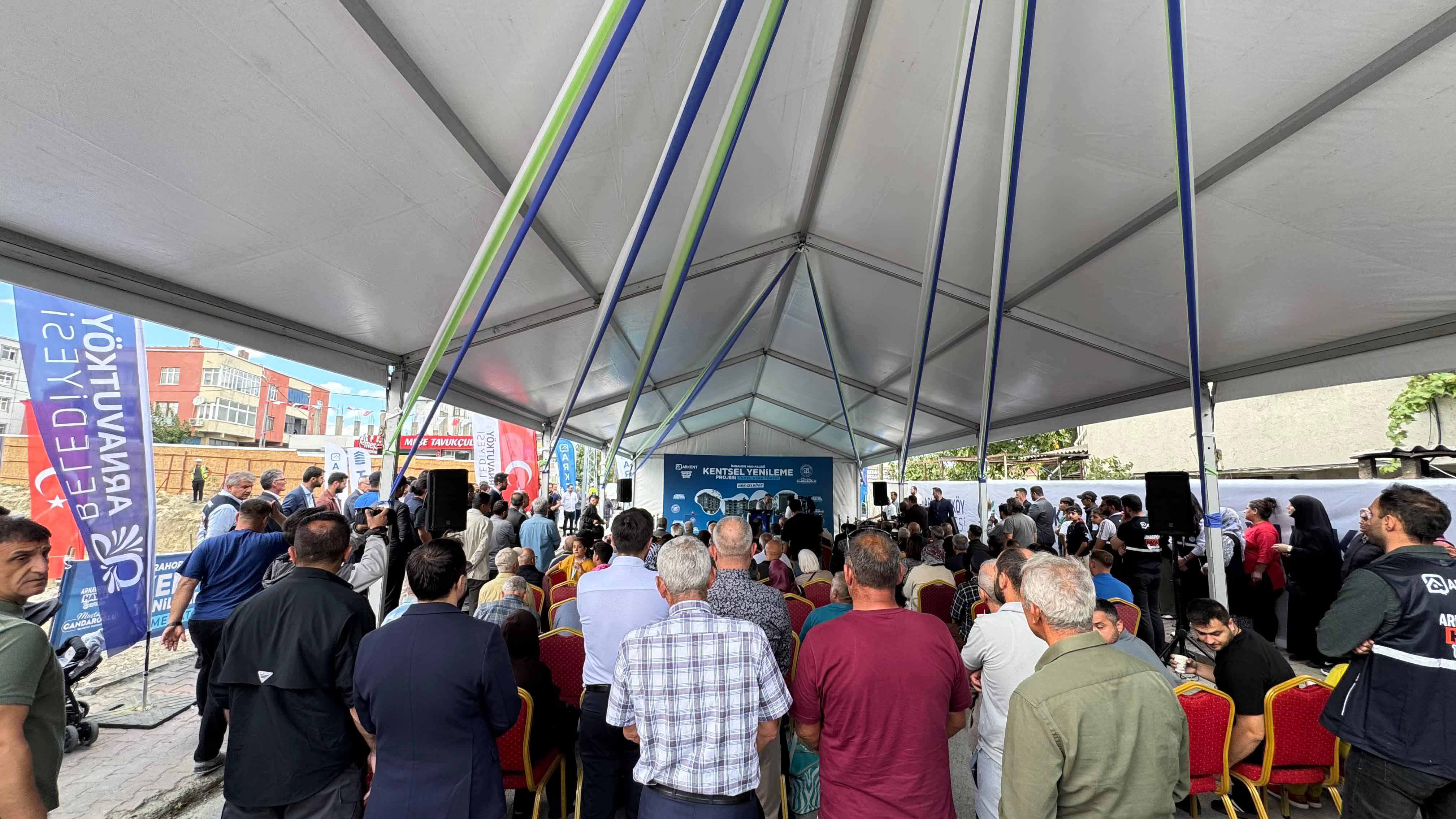 İmrahor Kentsel Yenileme Projesi maketi