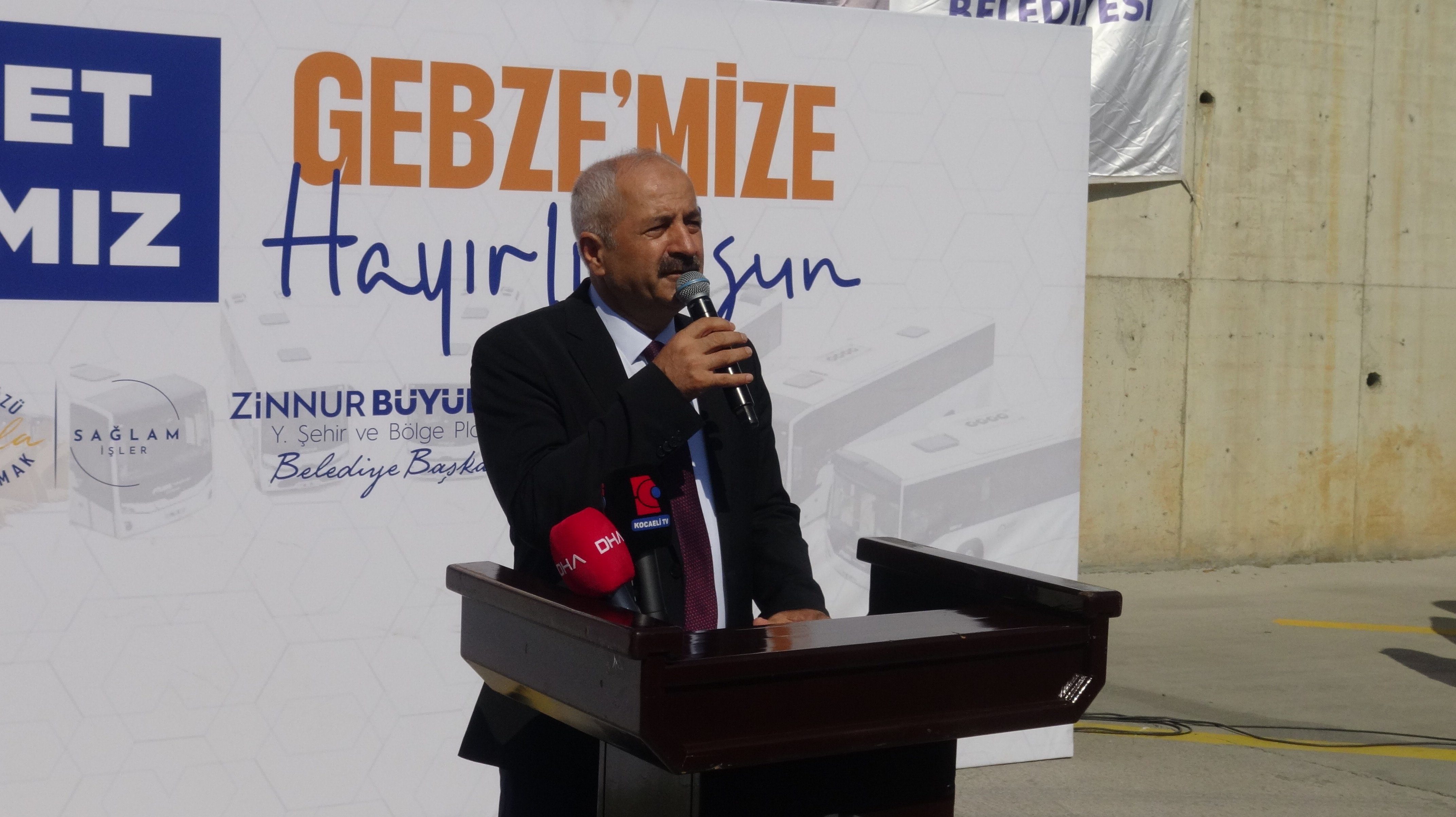 Gebze Belediyesi araç teslim töreni