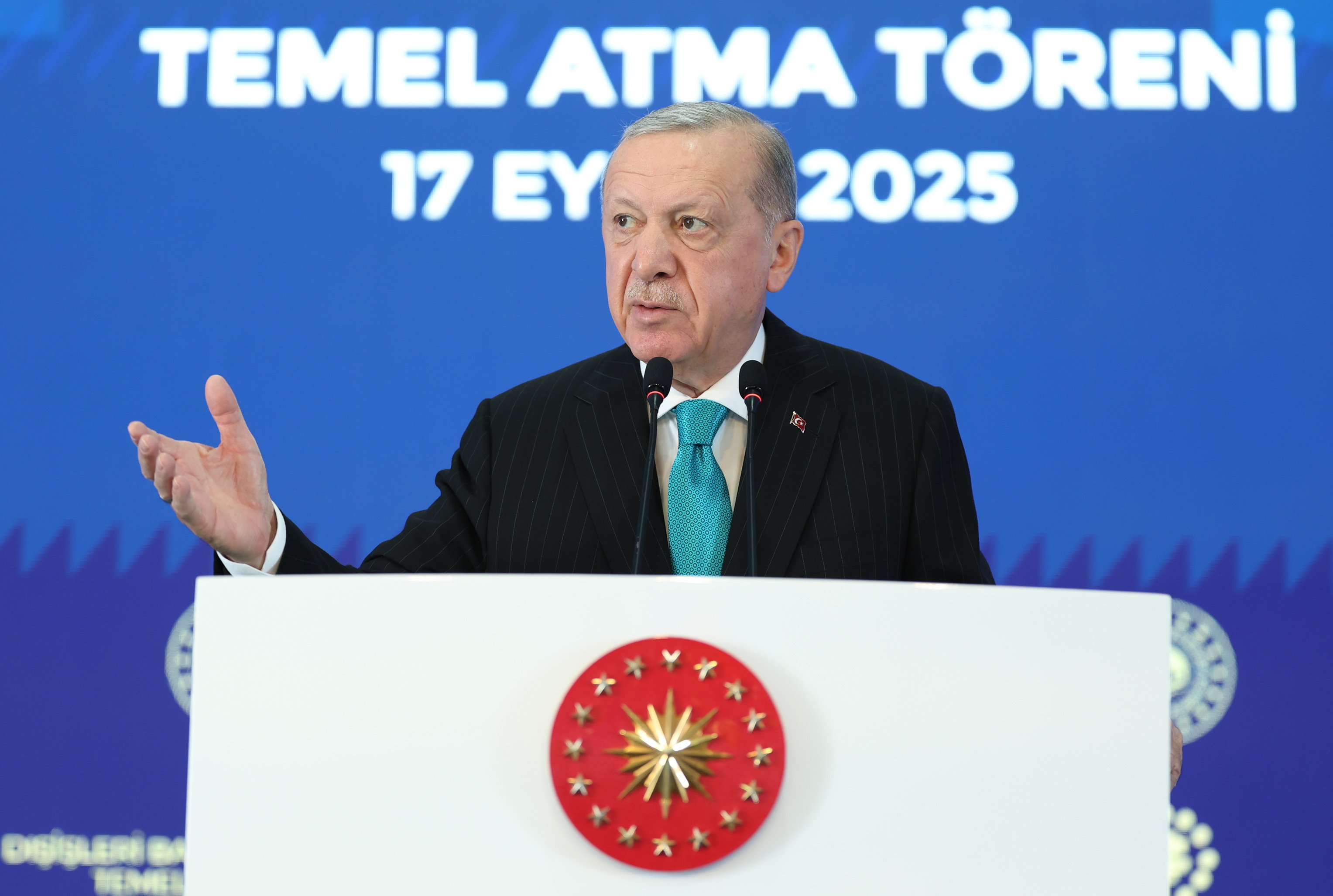 Cumhurbaşkanı Erdoğan Dışişleri Bakanlığı Temel Atma Töreni