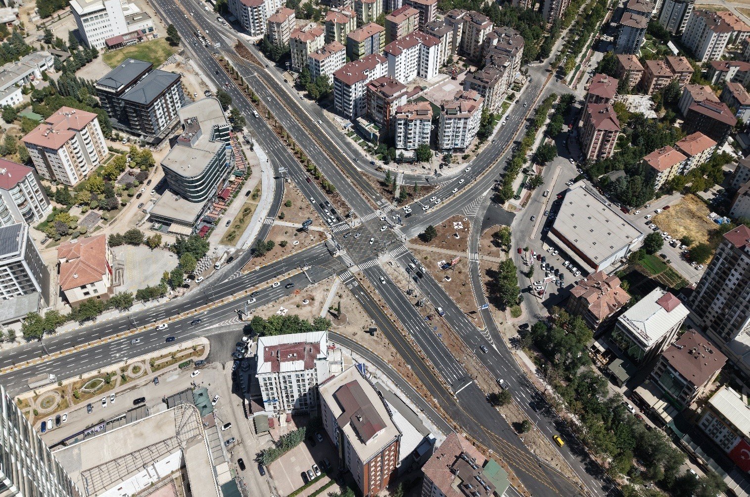 Hazardaglı Kavşak İnşaat Çalışmaları