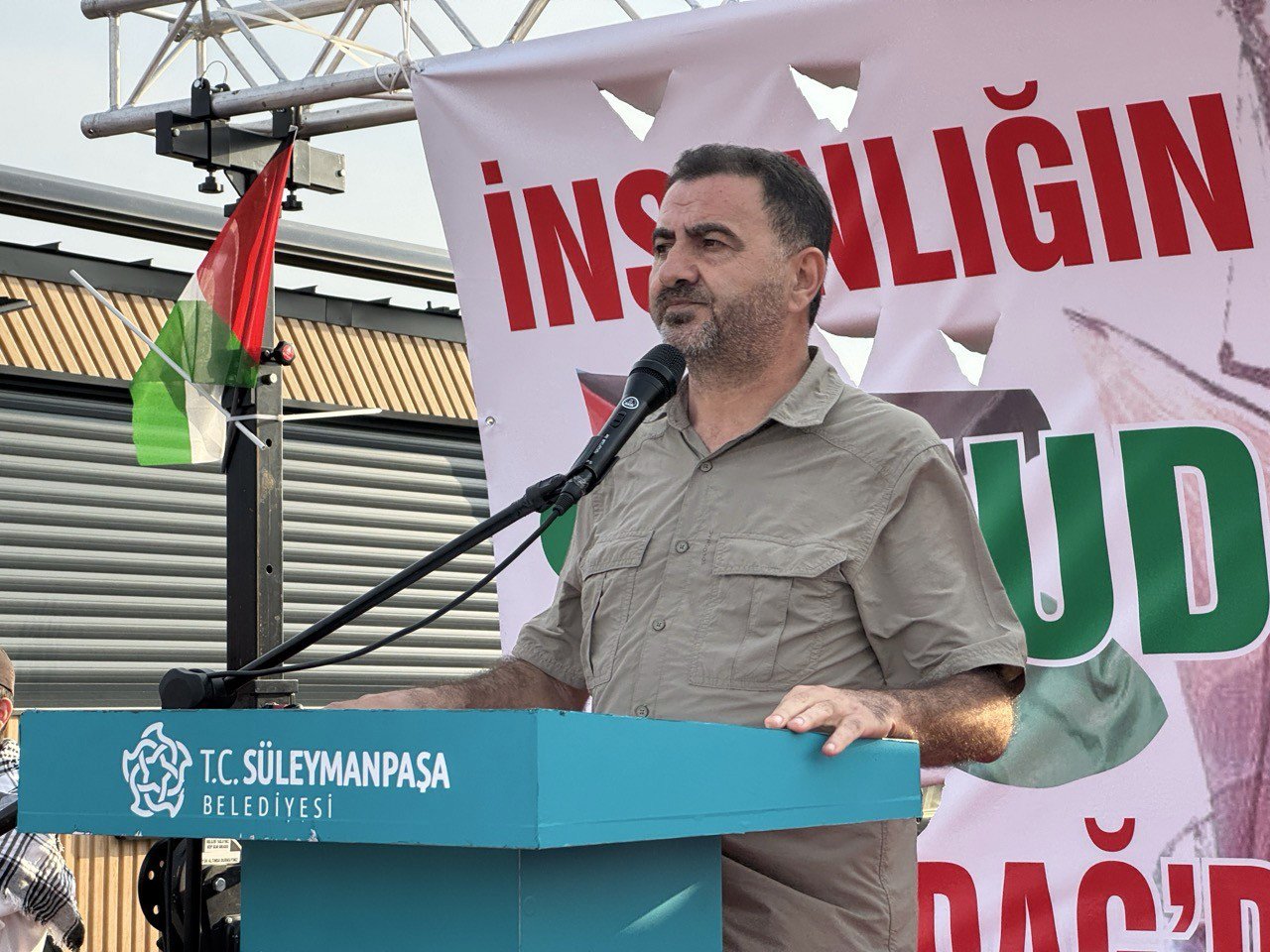 Tekirdağ Destek Gösterisi
