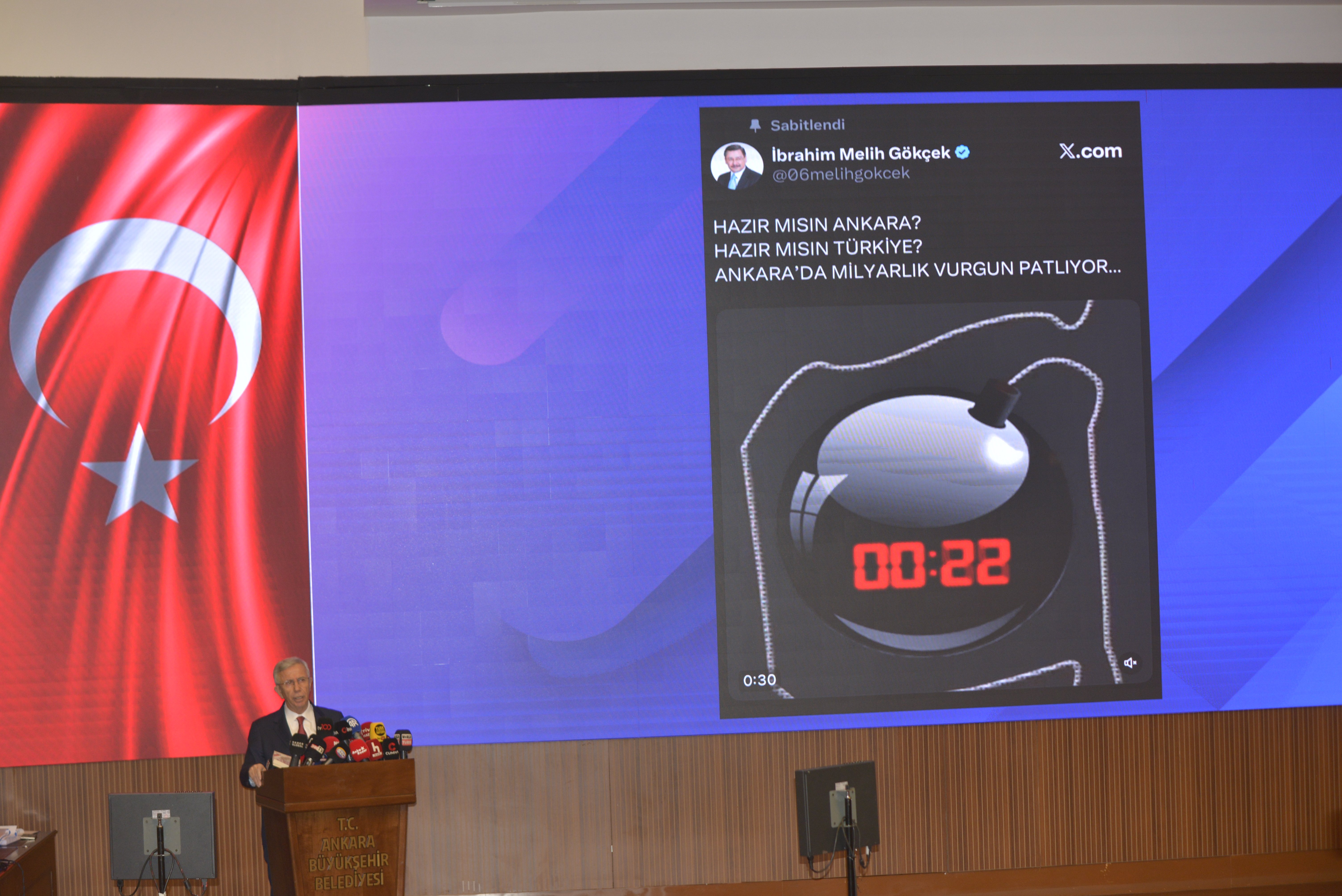 Mansur Yavaş basın toplantısı