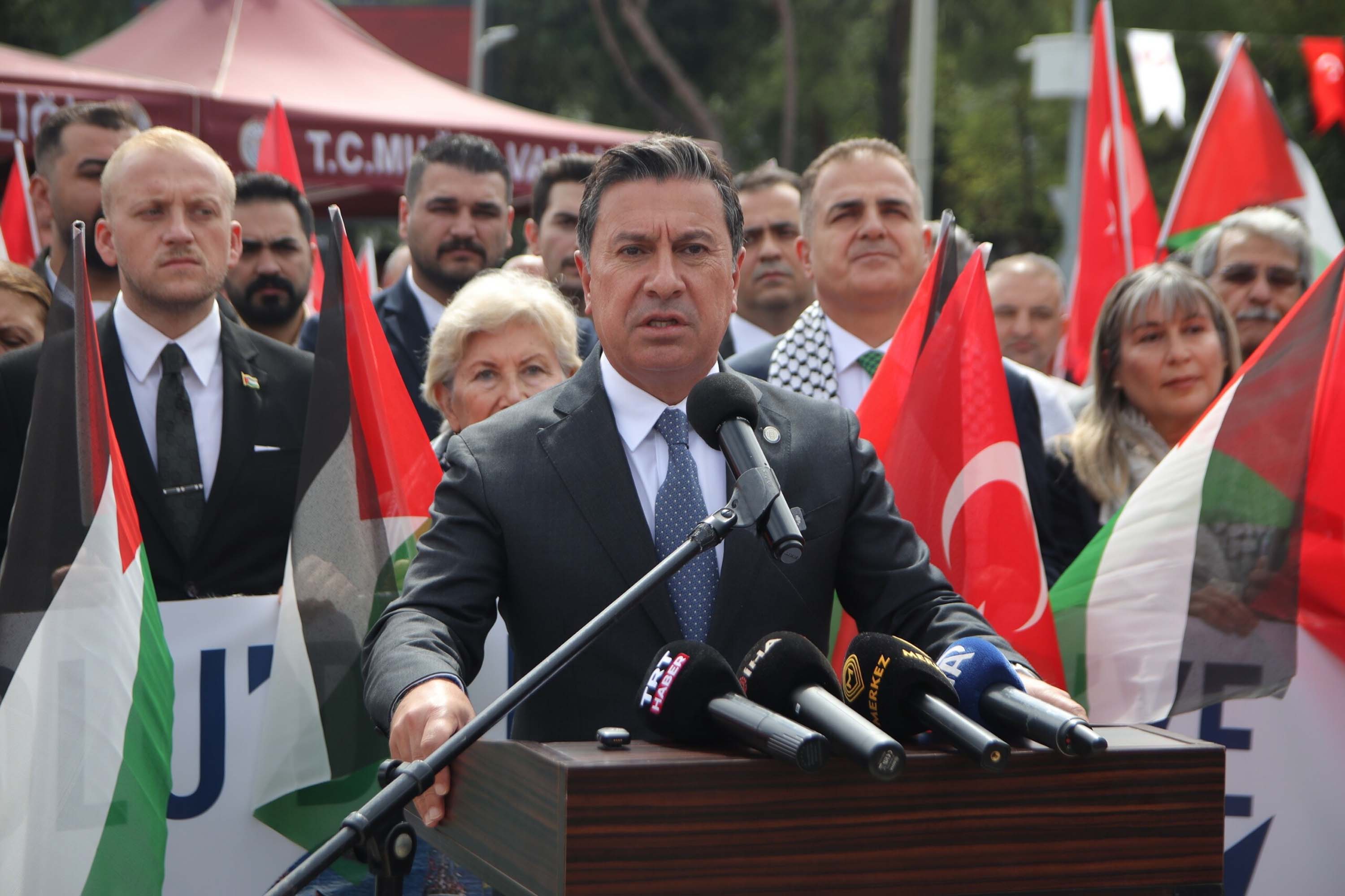 Muğla Cumhuriyet Meydanı toplantısı