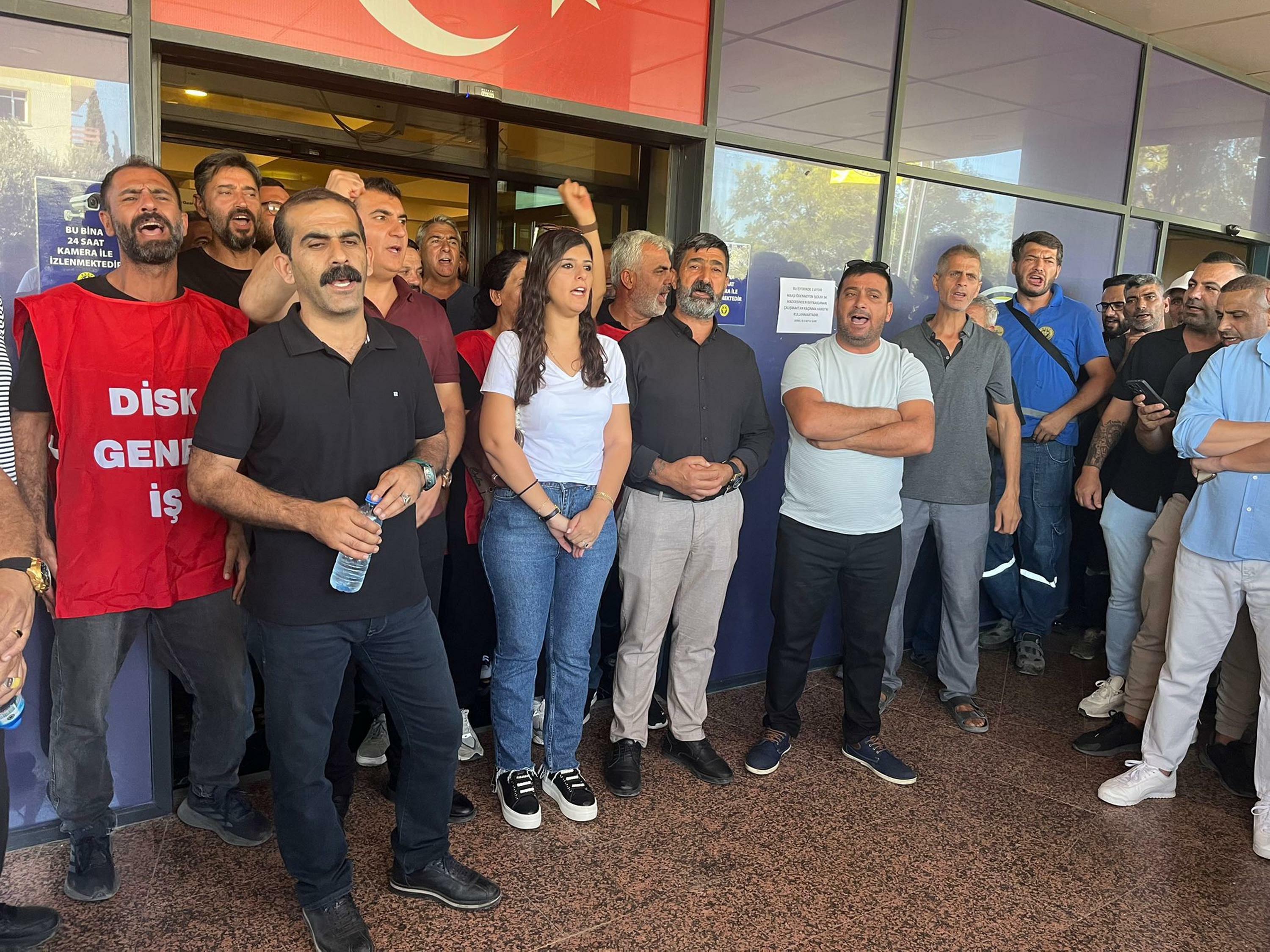 Buca Belediyesi işçi eylemi