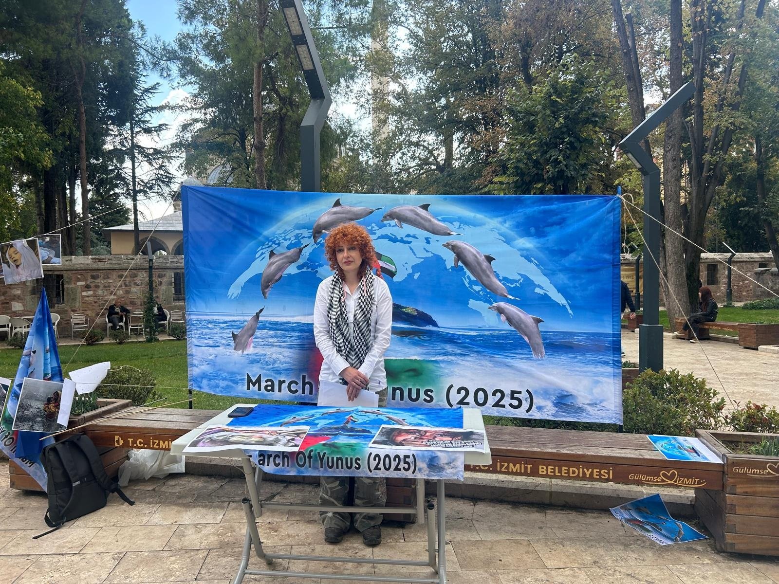 Somayeh Moghadam Gazze Yürüyüşü
