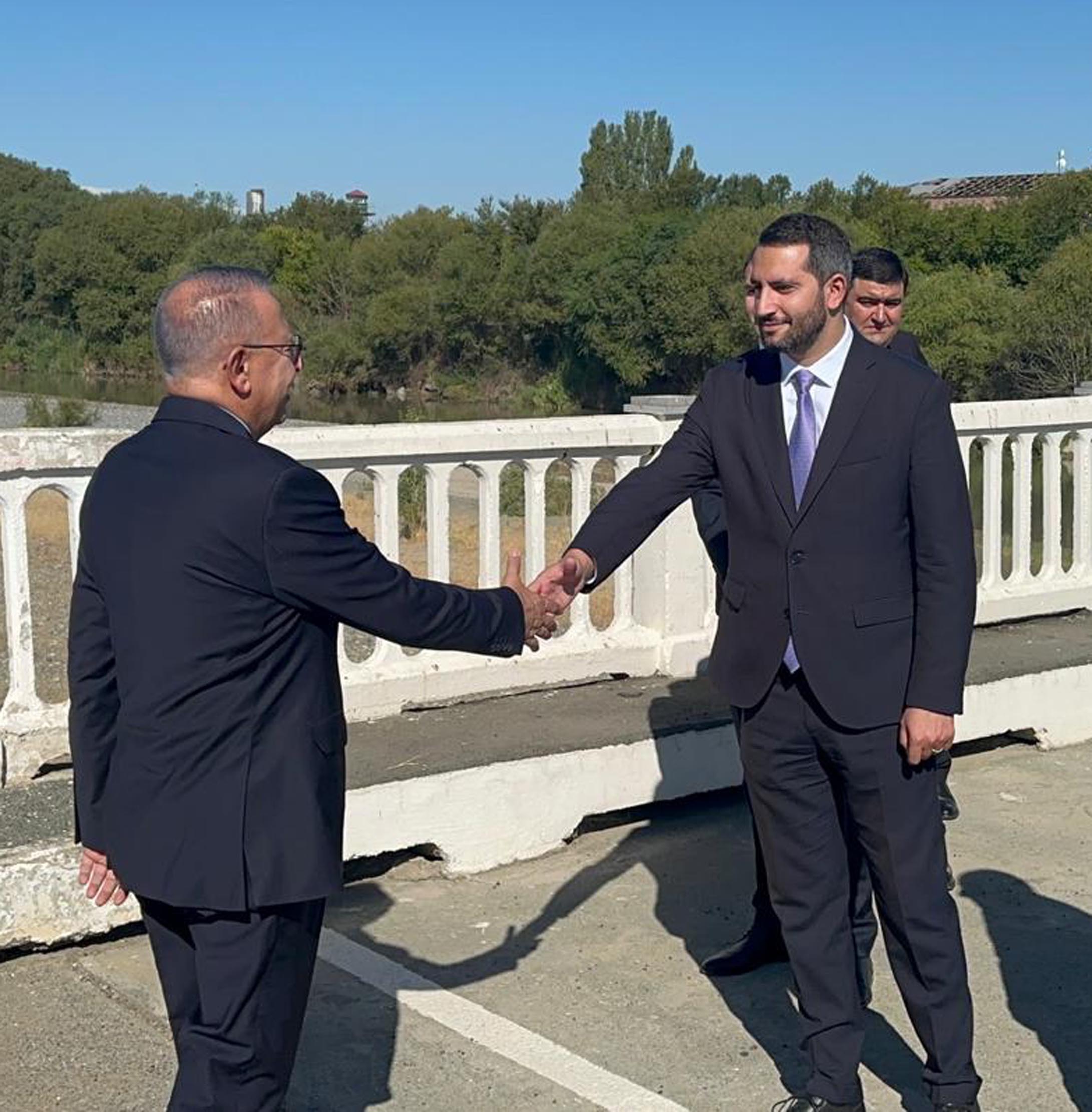 Büyükelçi Serdar Kılıç Alican Sınır Kapısı