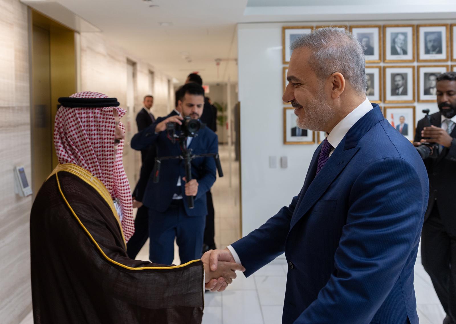 Hakan Fidan Faysal bin Ferhan görüşmesi