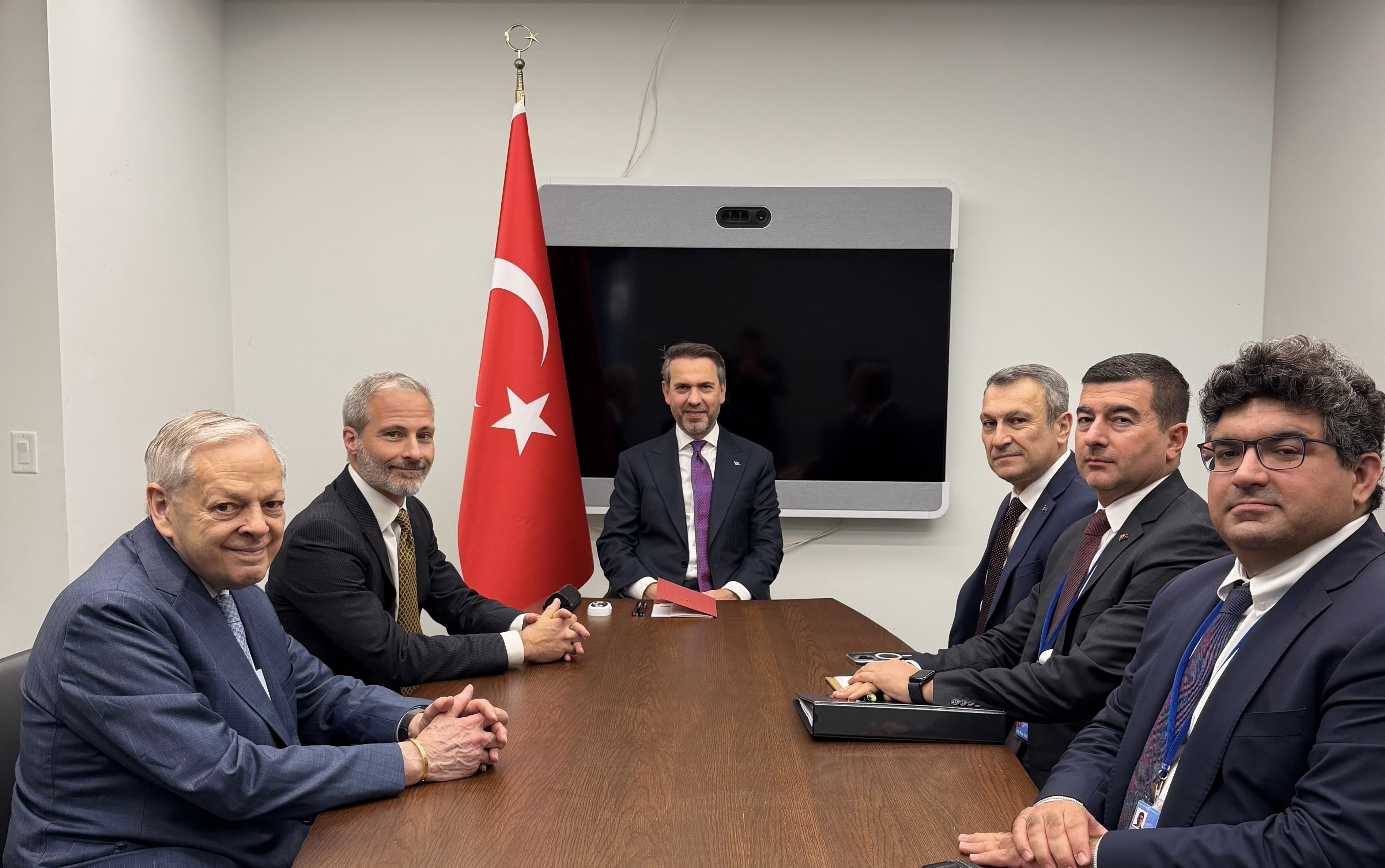 Alparslan Bayraktar enerji görüşmeleri