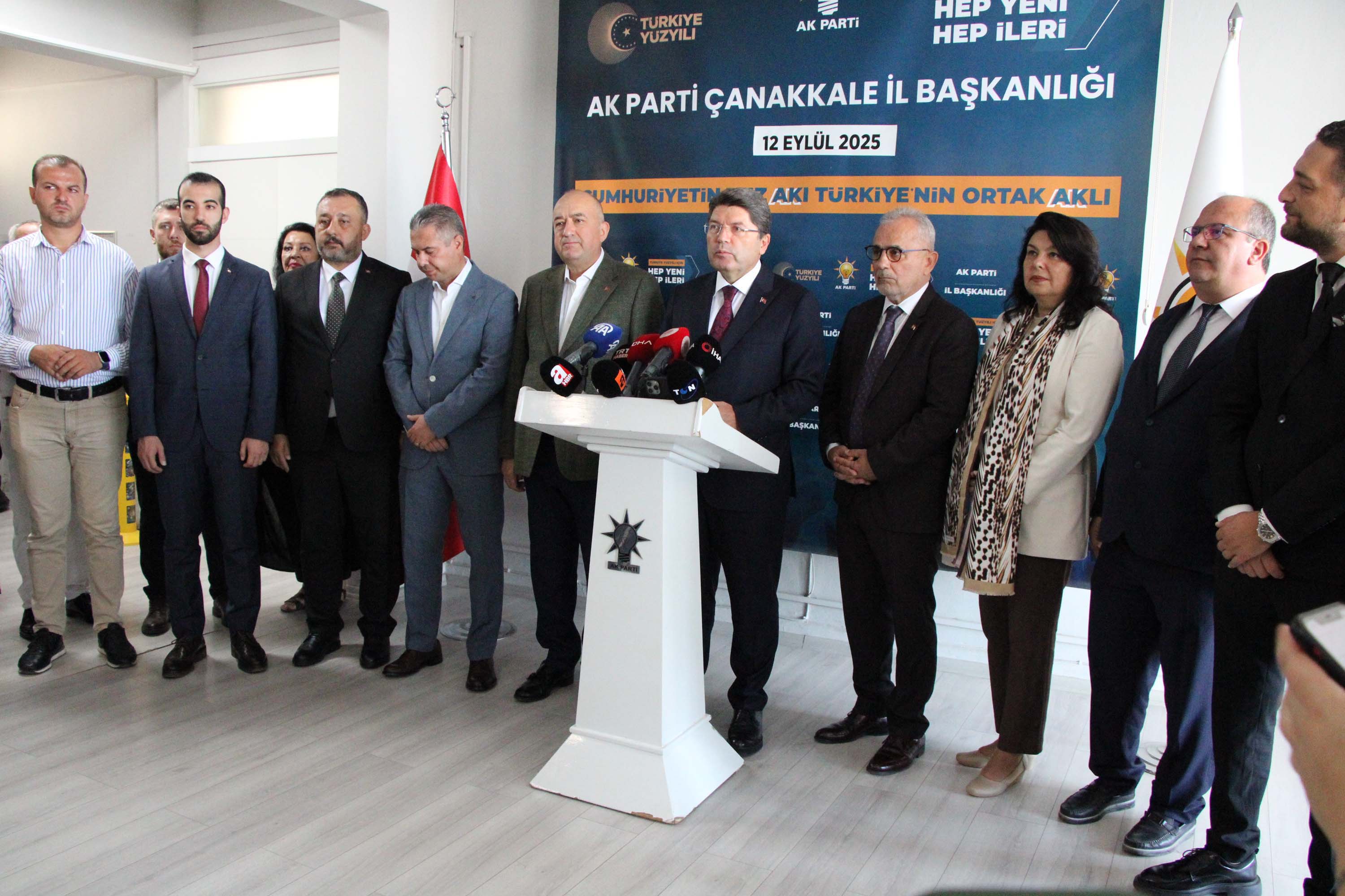 Bakan Tunç konuşma yapıyor