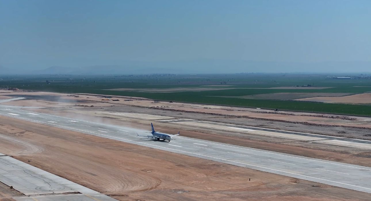 Hatay Havalimanı terminal çalışmaları