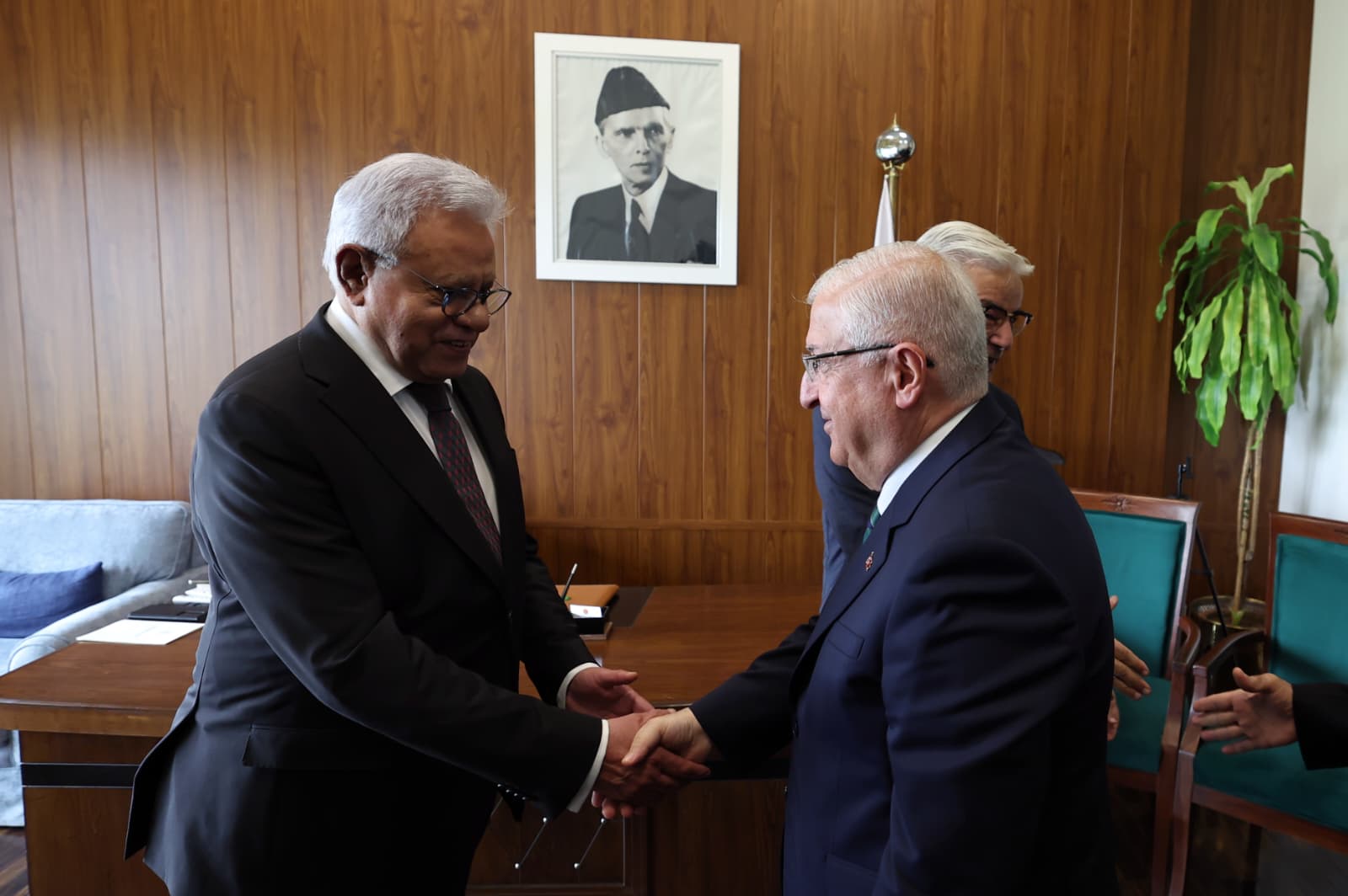 Yaşar Güler Pakistan Savunma Bakanı Asif