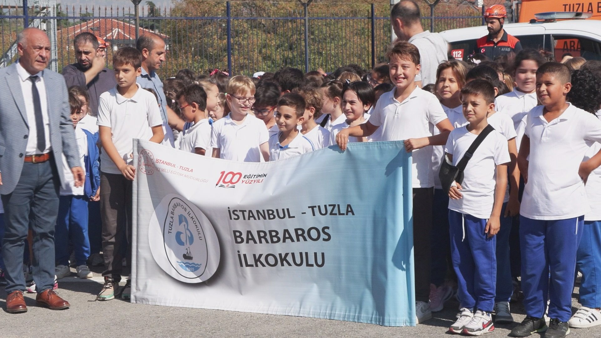 Tuzla tsunami tatbikatı güvenli alan